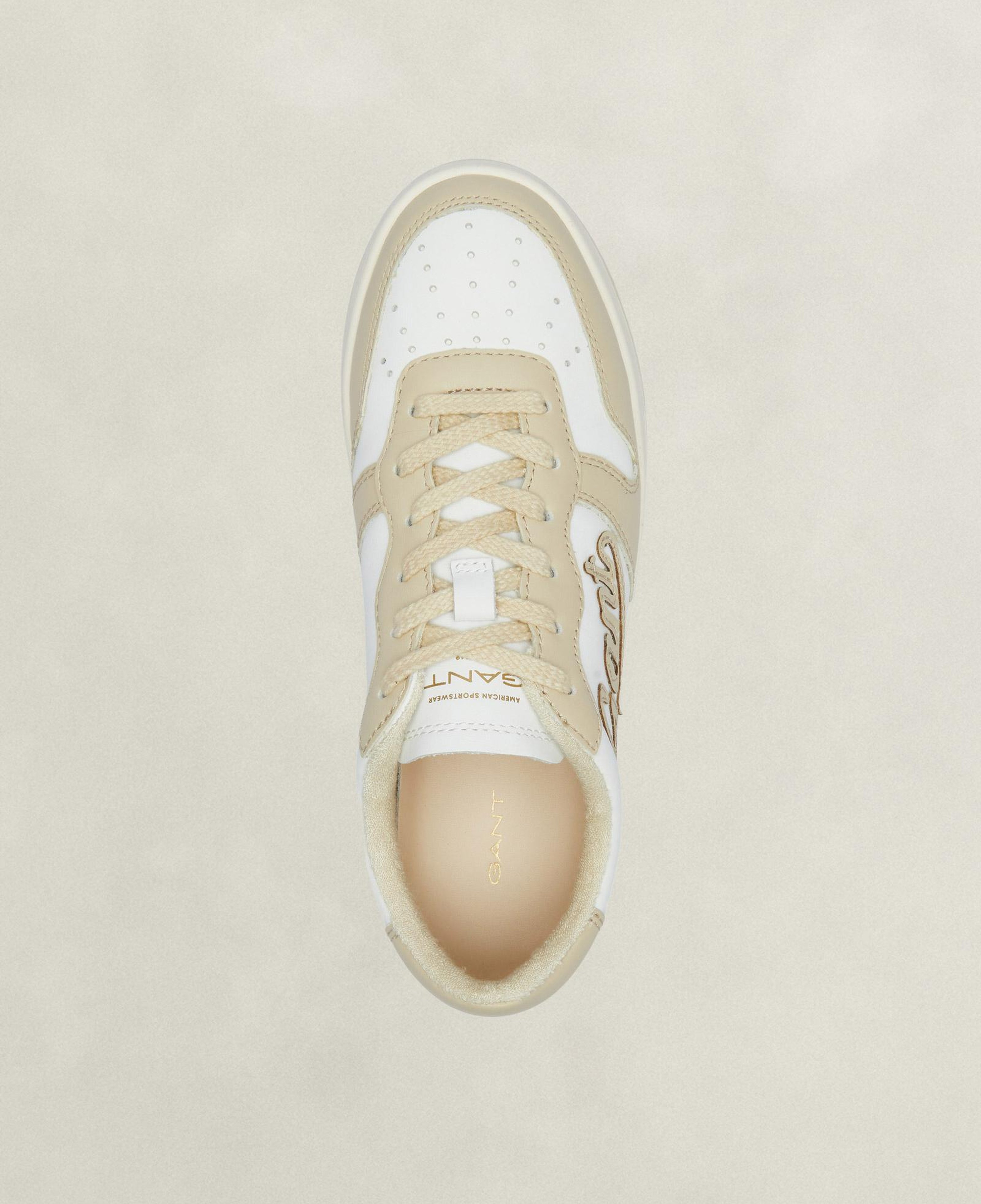 GANT Kadın Beyaz Logolu Sneaker