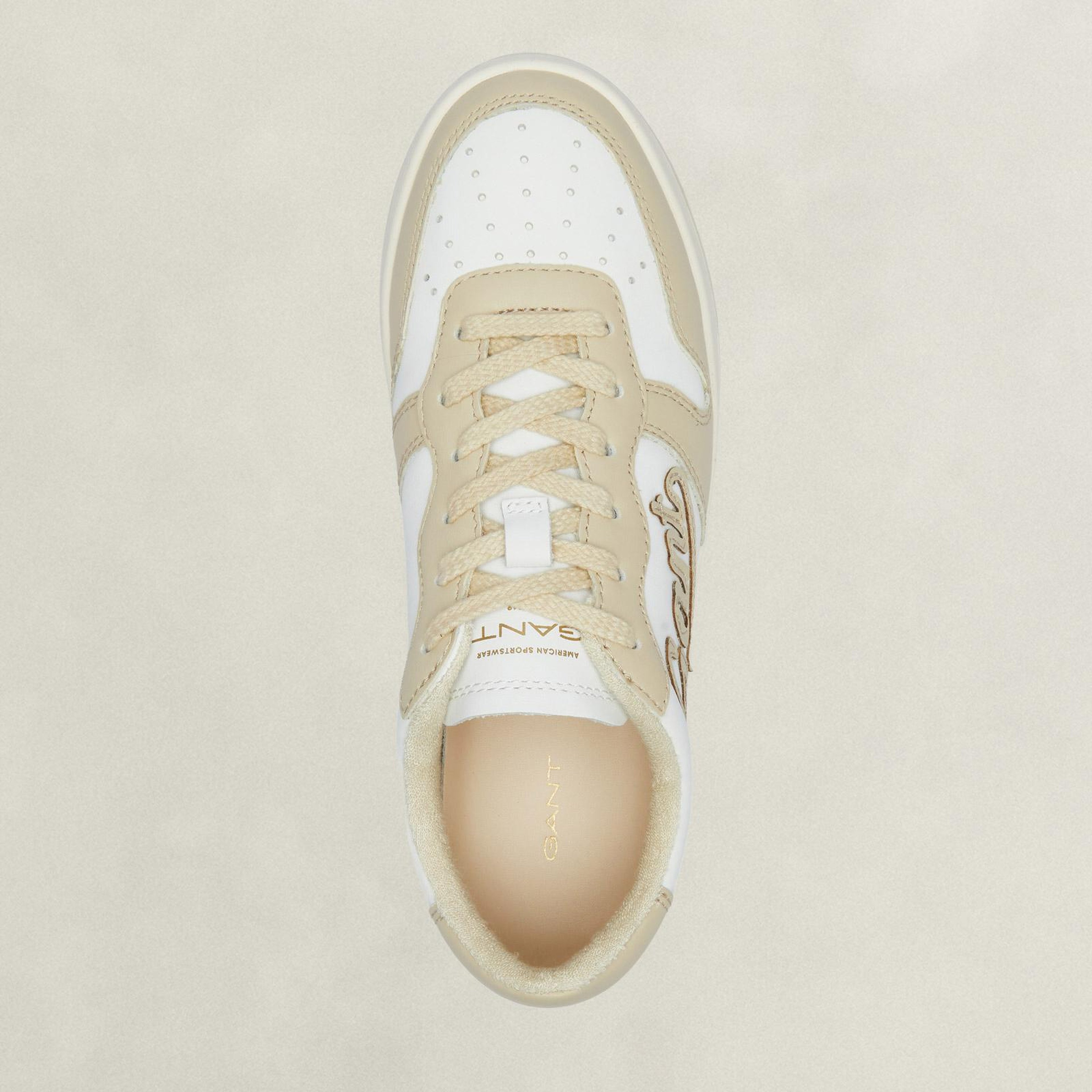 GANT Kadın Beyaz Logolu Sneaker