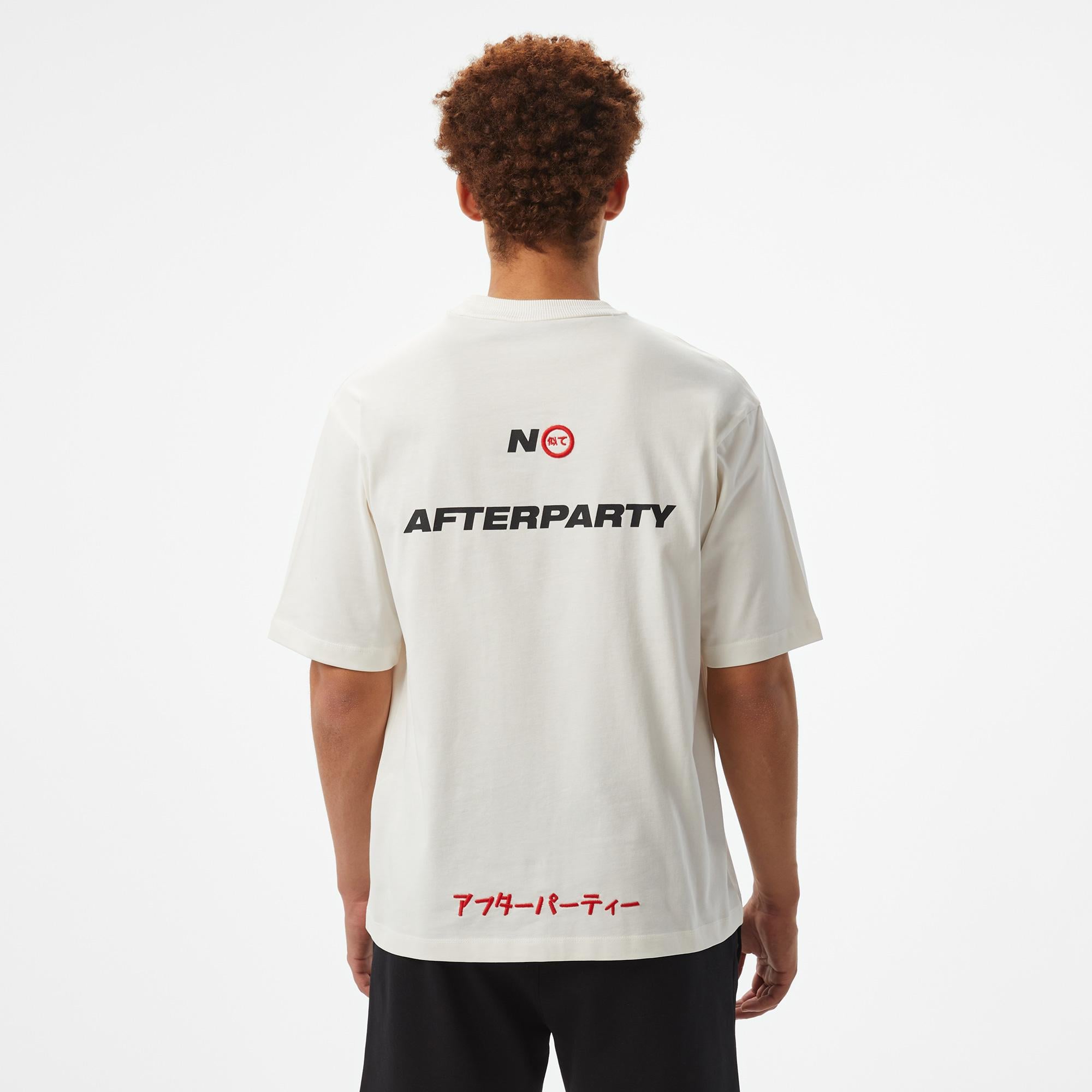 UNITED4 Miyawa Erkek Beyaz T-Shirt