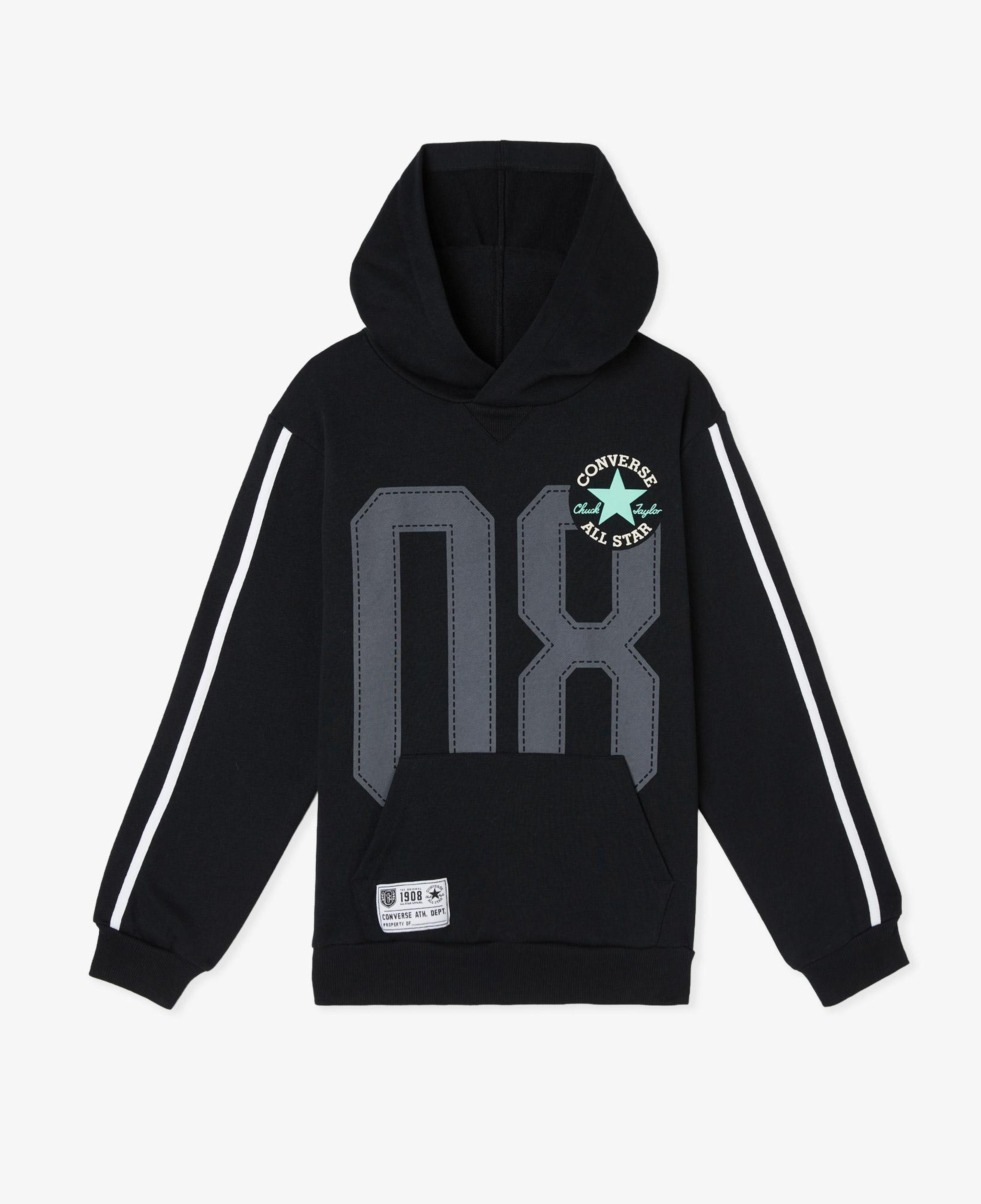 Converse Retro Remix Çocuk Siyah Sweatshirt
