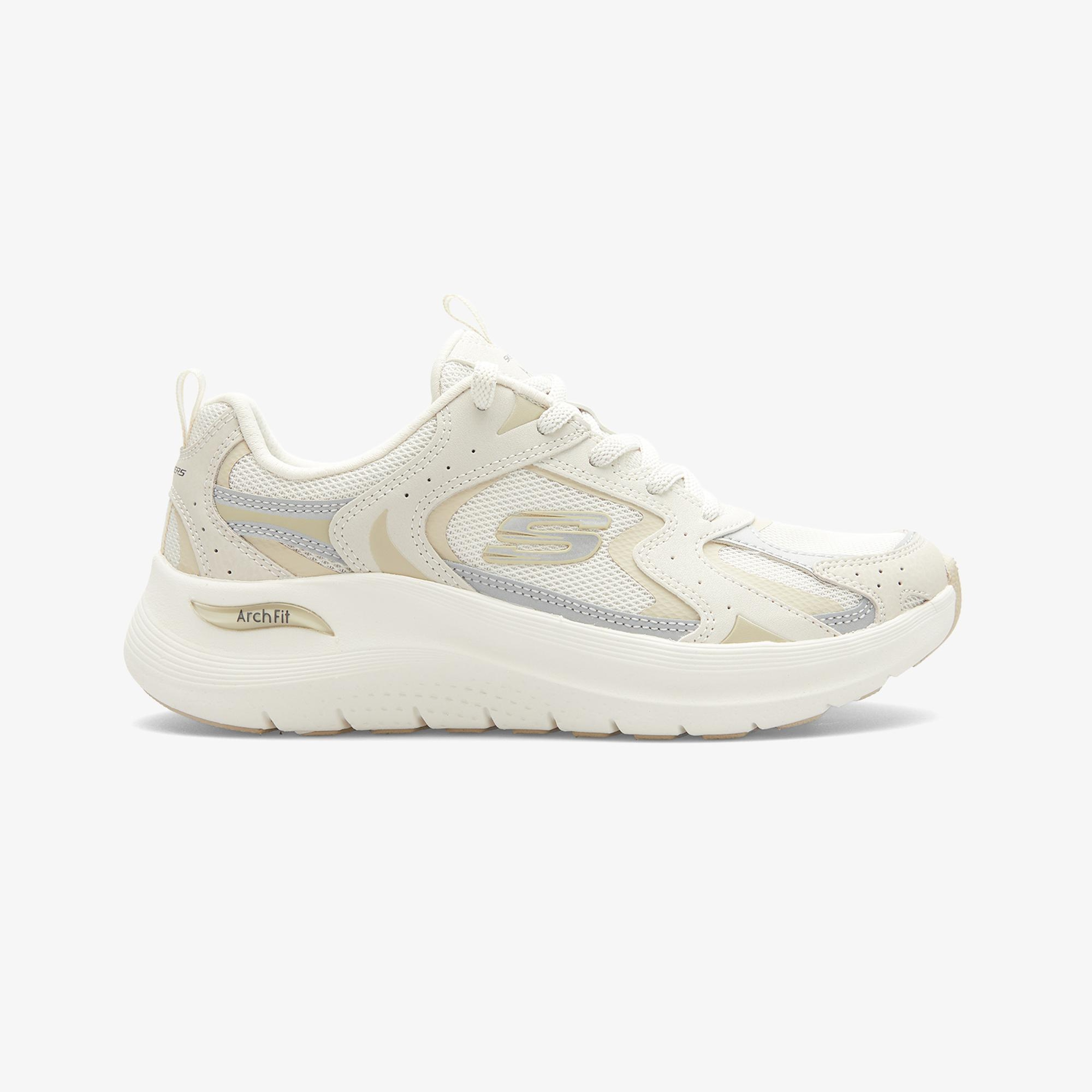Skechers Arch Fit 2.0 Kadın Beyaz Spor Ayakkabı
