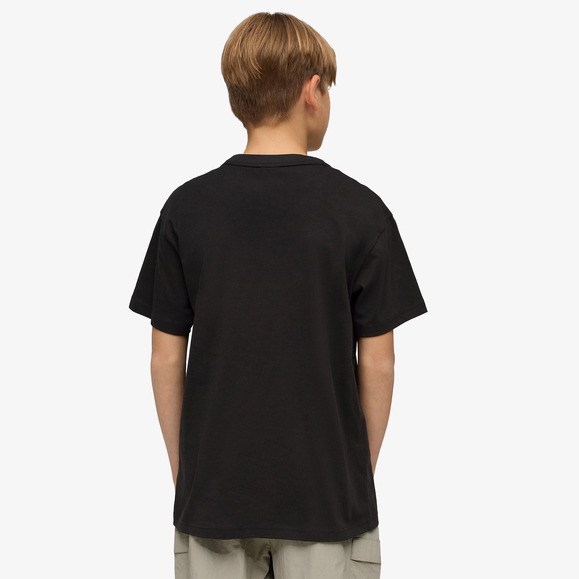 Puma Graphic Çocuk Siyah T-Shirt