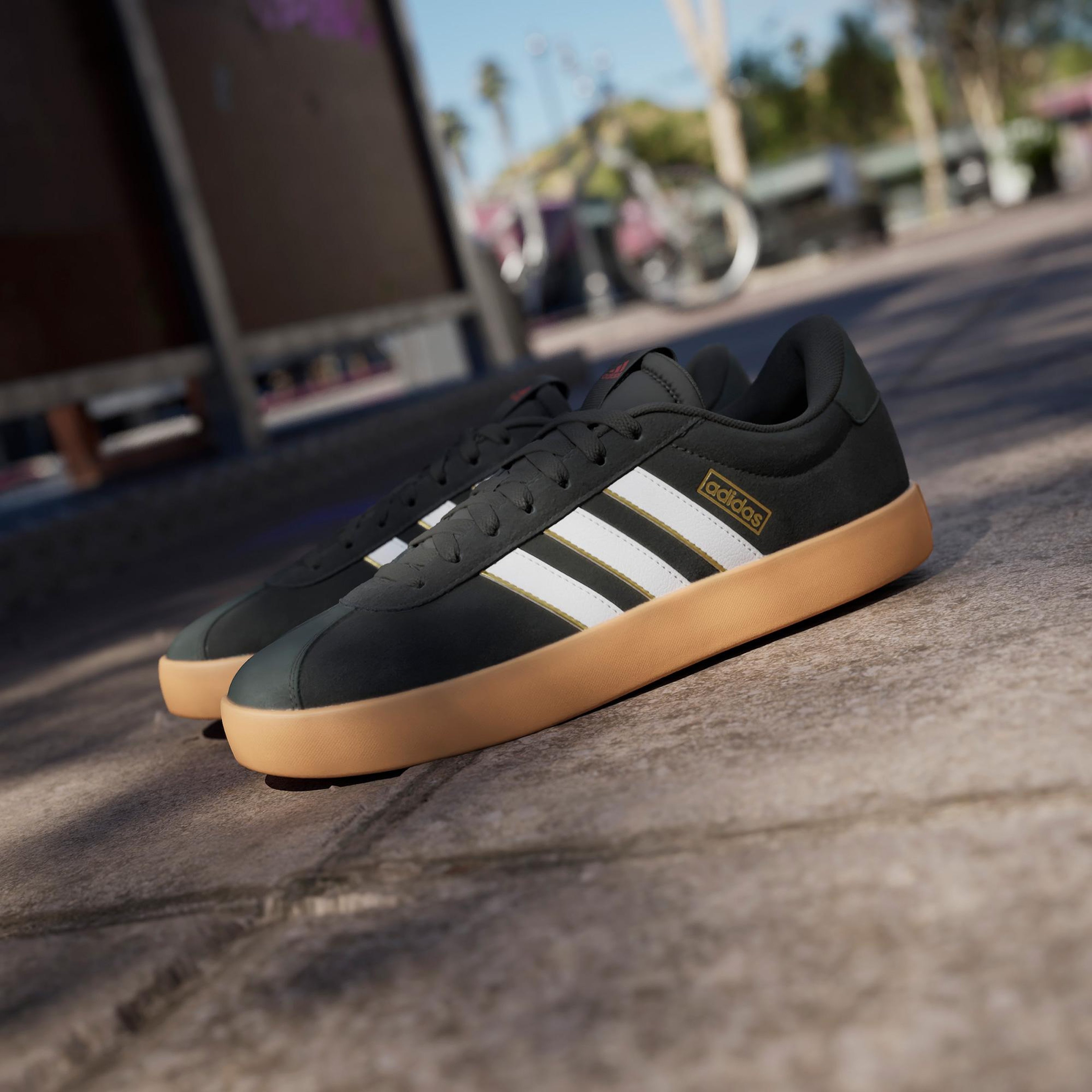 adidas VL Court 3.0 Erkek Siyah Spor Ayakkabı