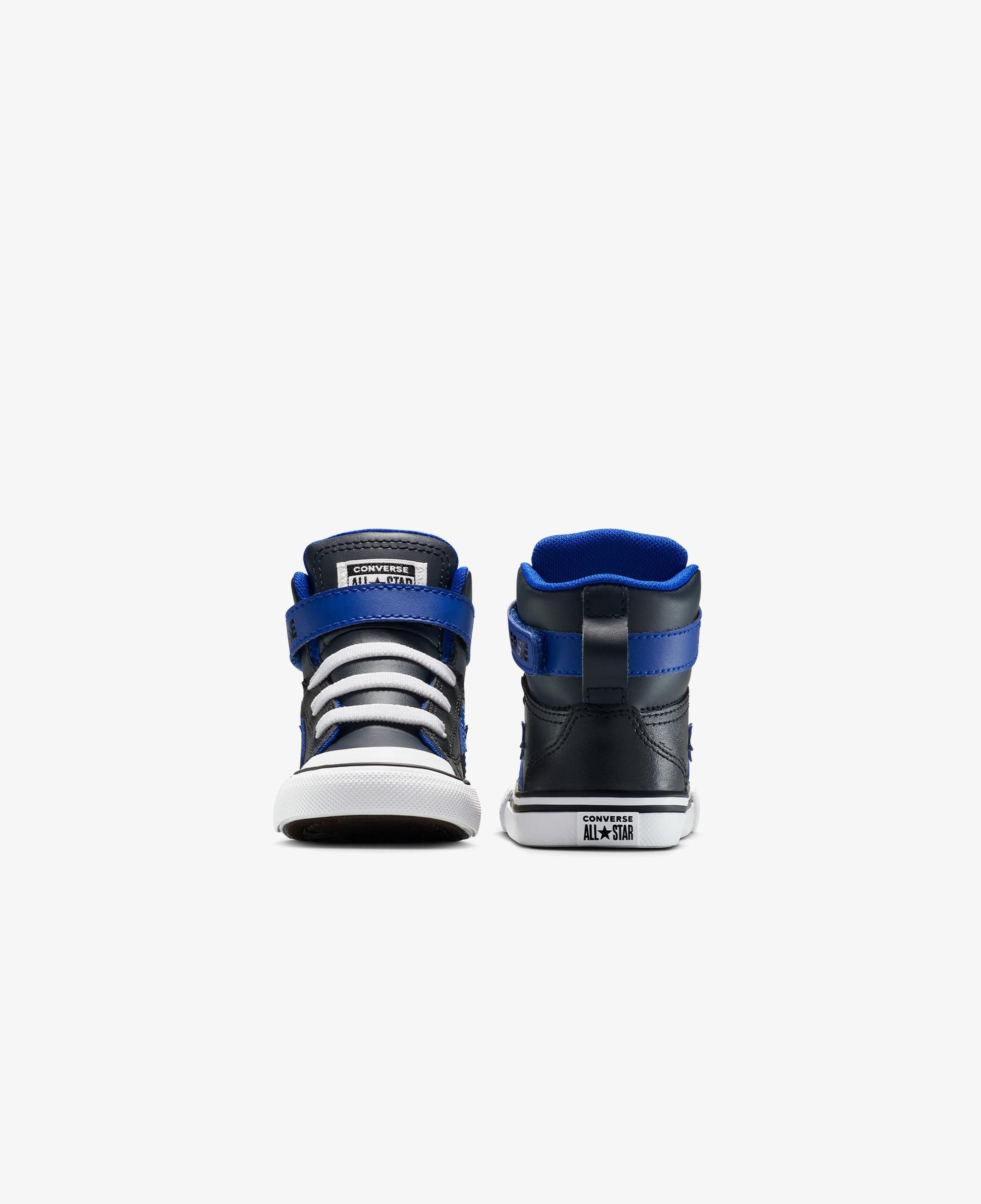 Converse Pro Blaze Strap Leather Easy On Bebek Siyah Sneaker