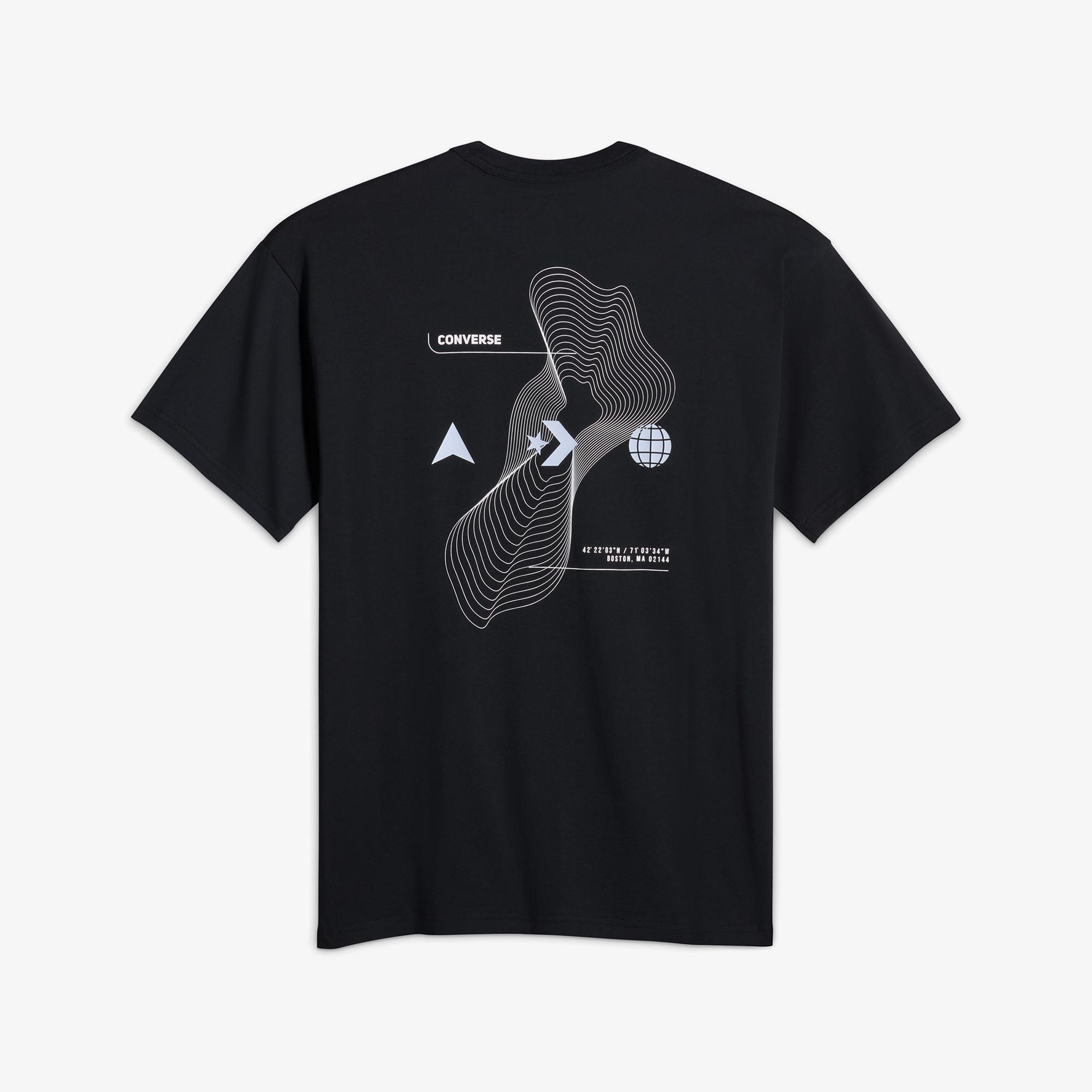 Converse Active Cooling Erkek Siyah T-Shirt