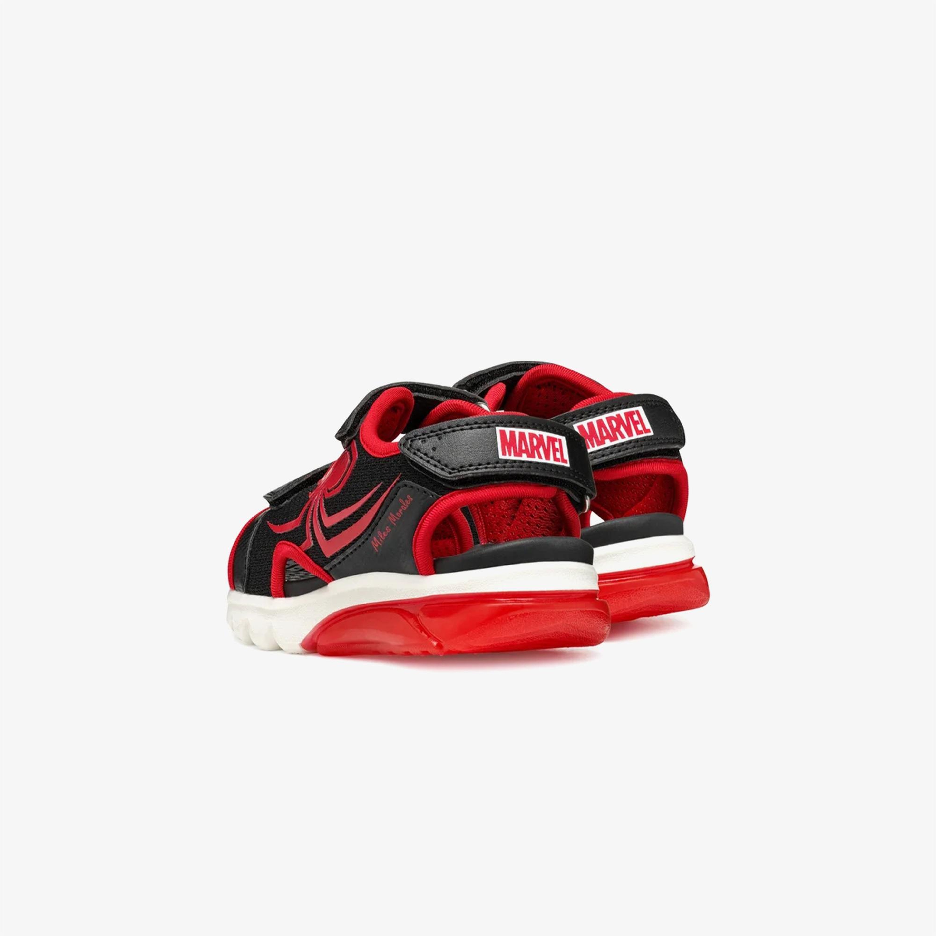 Geox Ciberdron Spiderman Bebek Siyah Sandalet