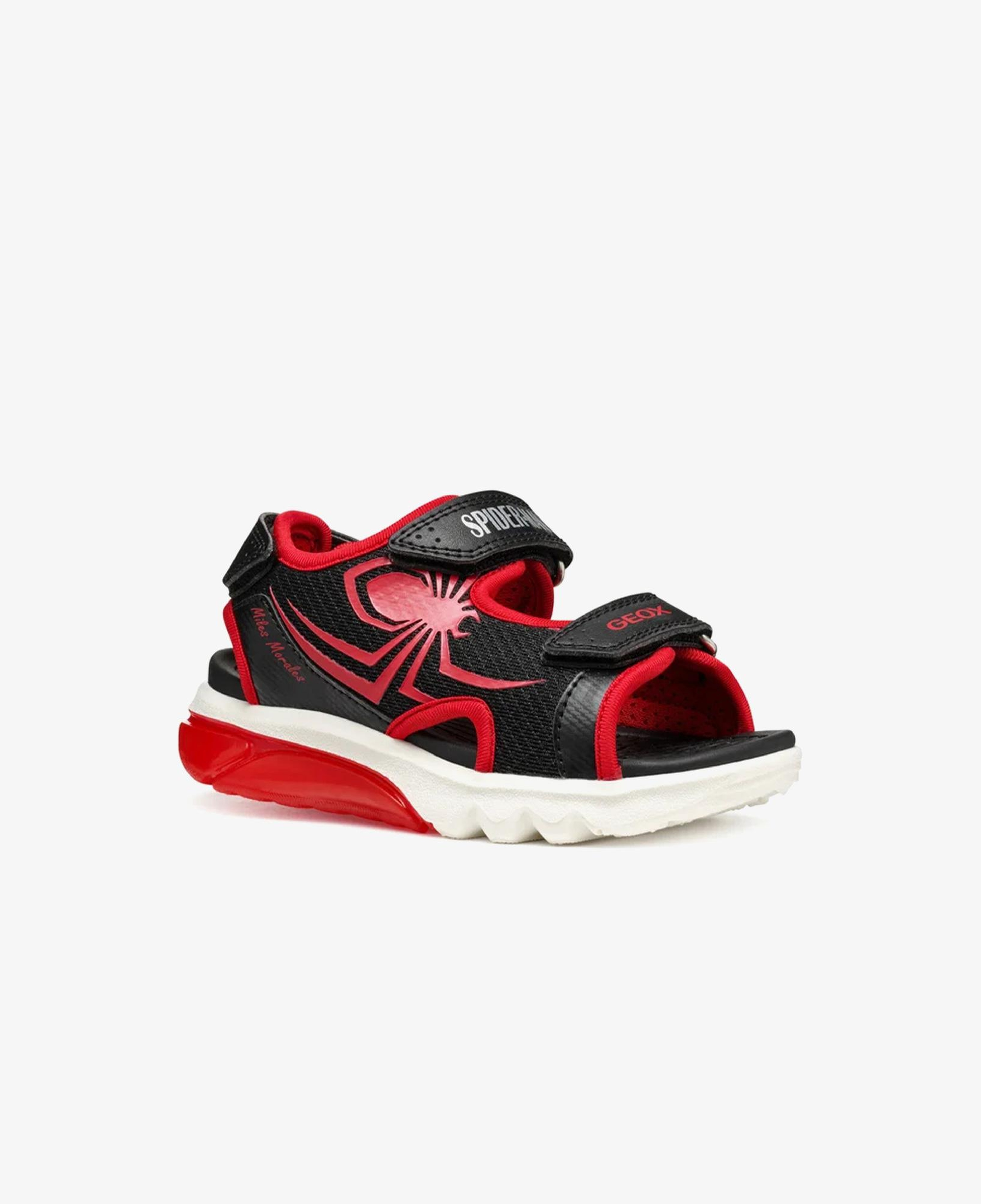 Geox Ciberdron Spiderman Bebek Siyah Sandalet