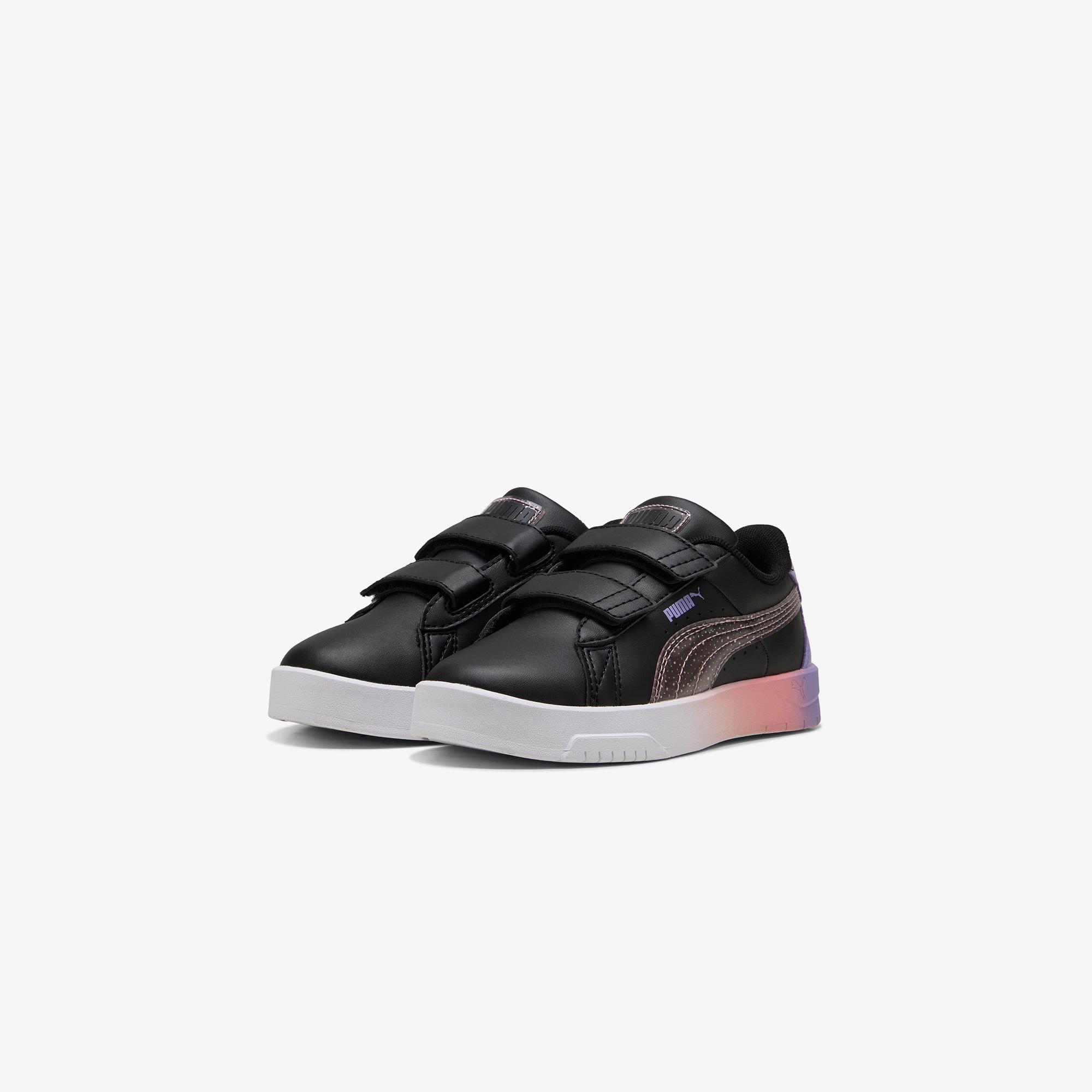 Puma Jada Classic Blurry Dreams V Çocuk Siyah Spor Ayakkabı