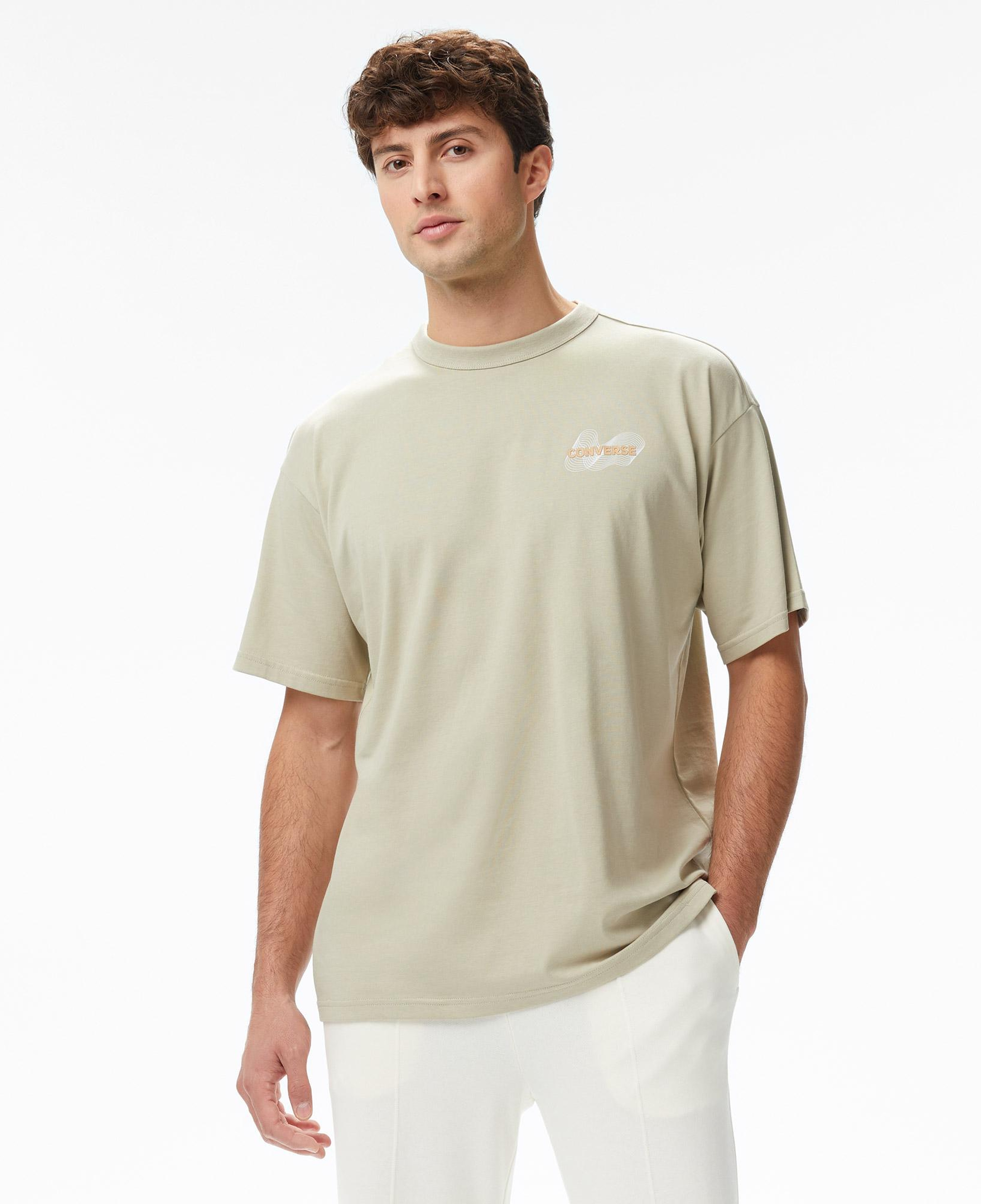 Converse Active Cooling Erkek Haki T-Shirt