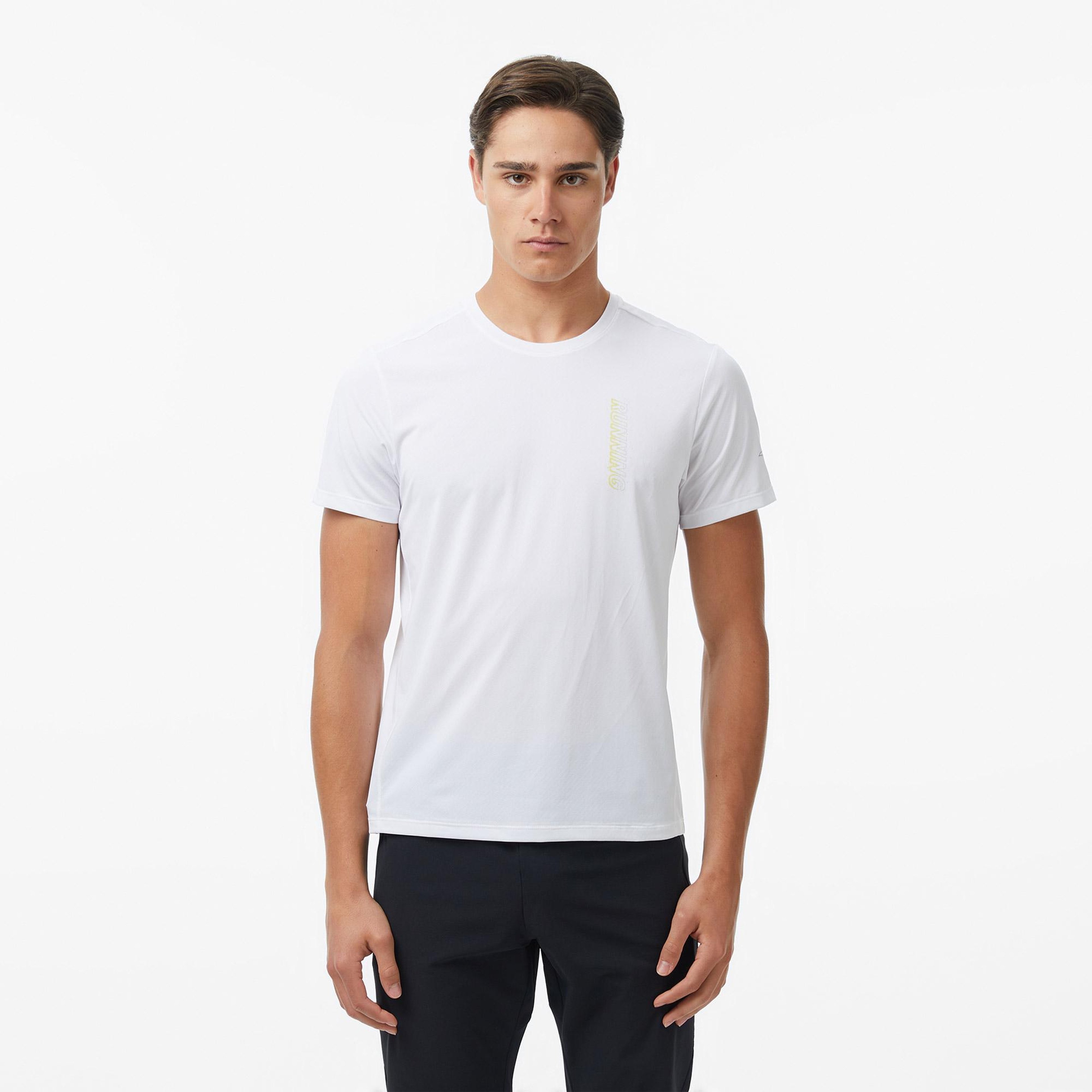 Anta Advanced Running Erkek Beyaz T-Shirt