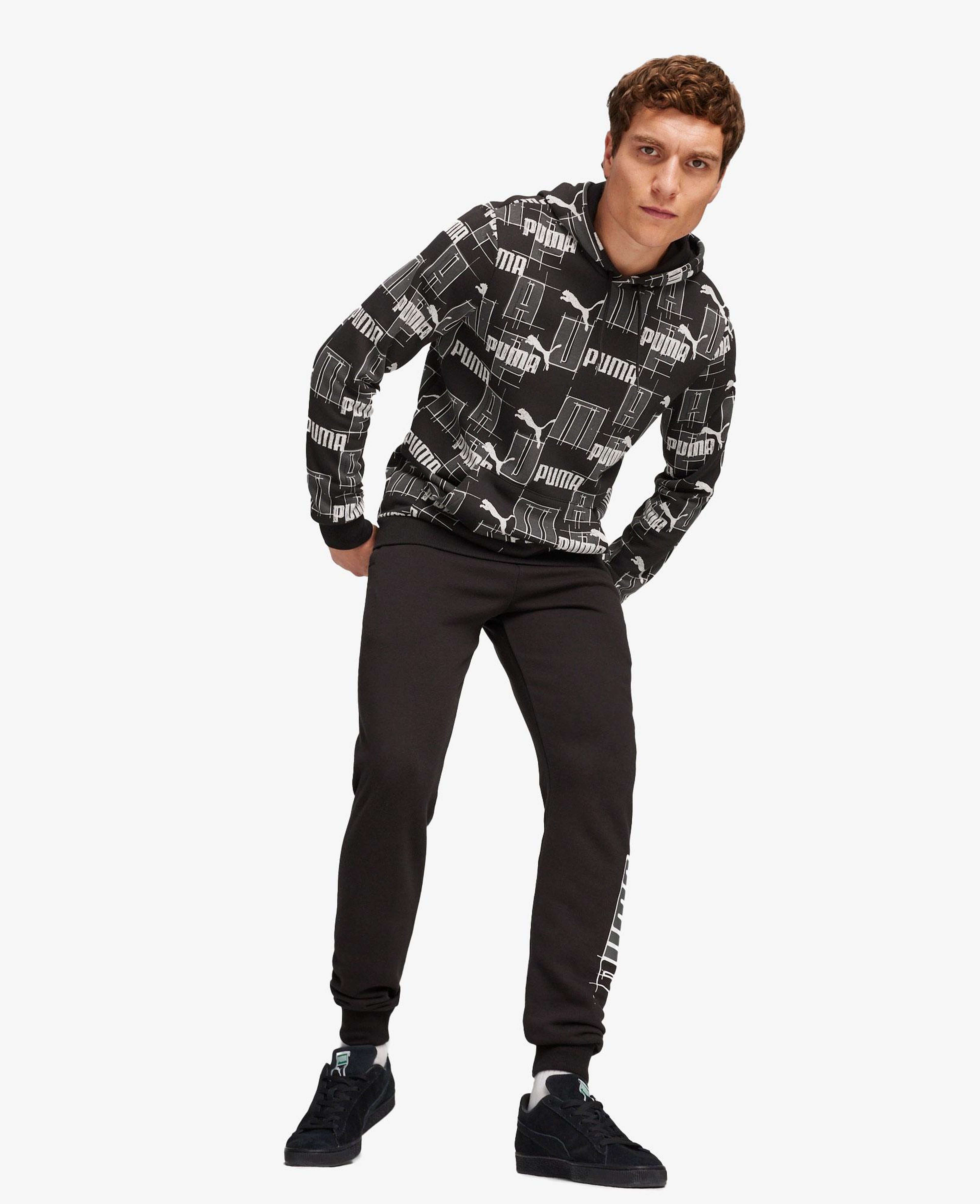 Puma Essentials Logo Lab Erkek Mavi Eşofman Altı