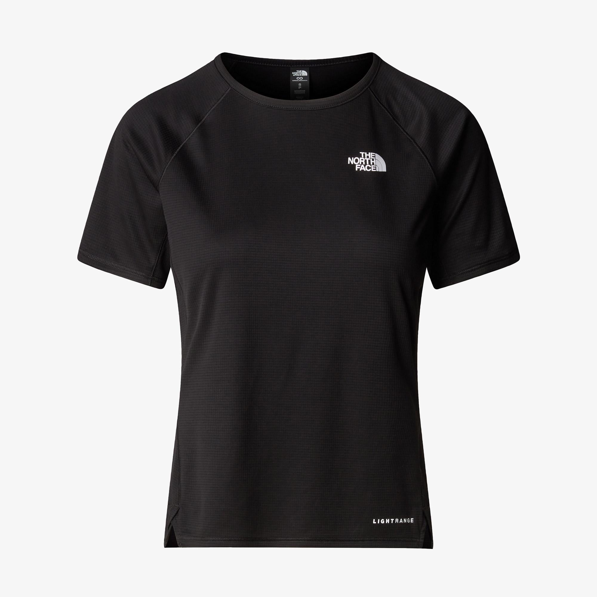 The North Face Sunriser S/S Kadın Siyah Koşu T-Shirt