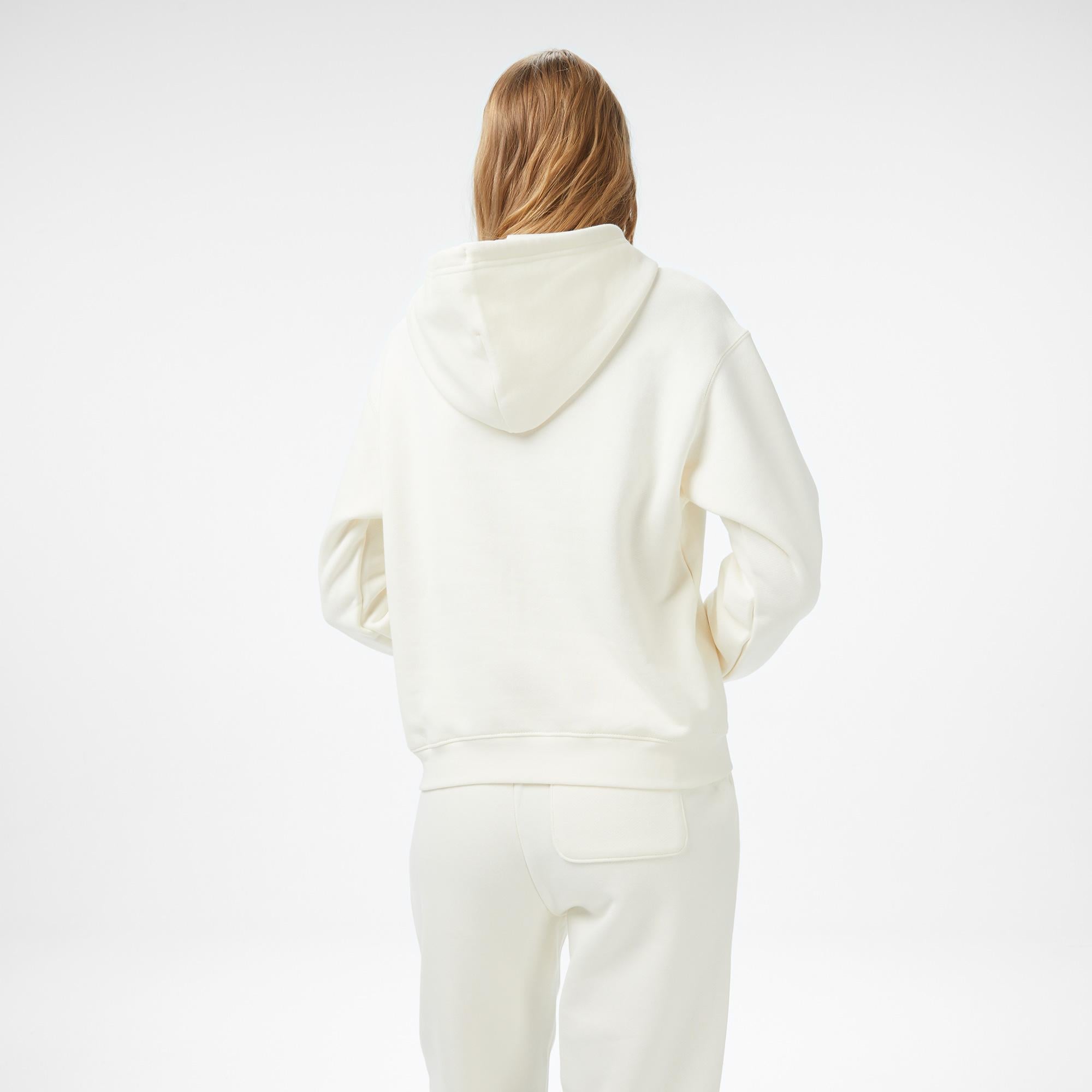 Converse Baskılı Kadın Krem Sweatshirt