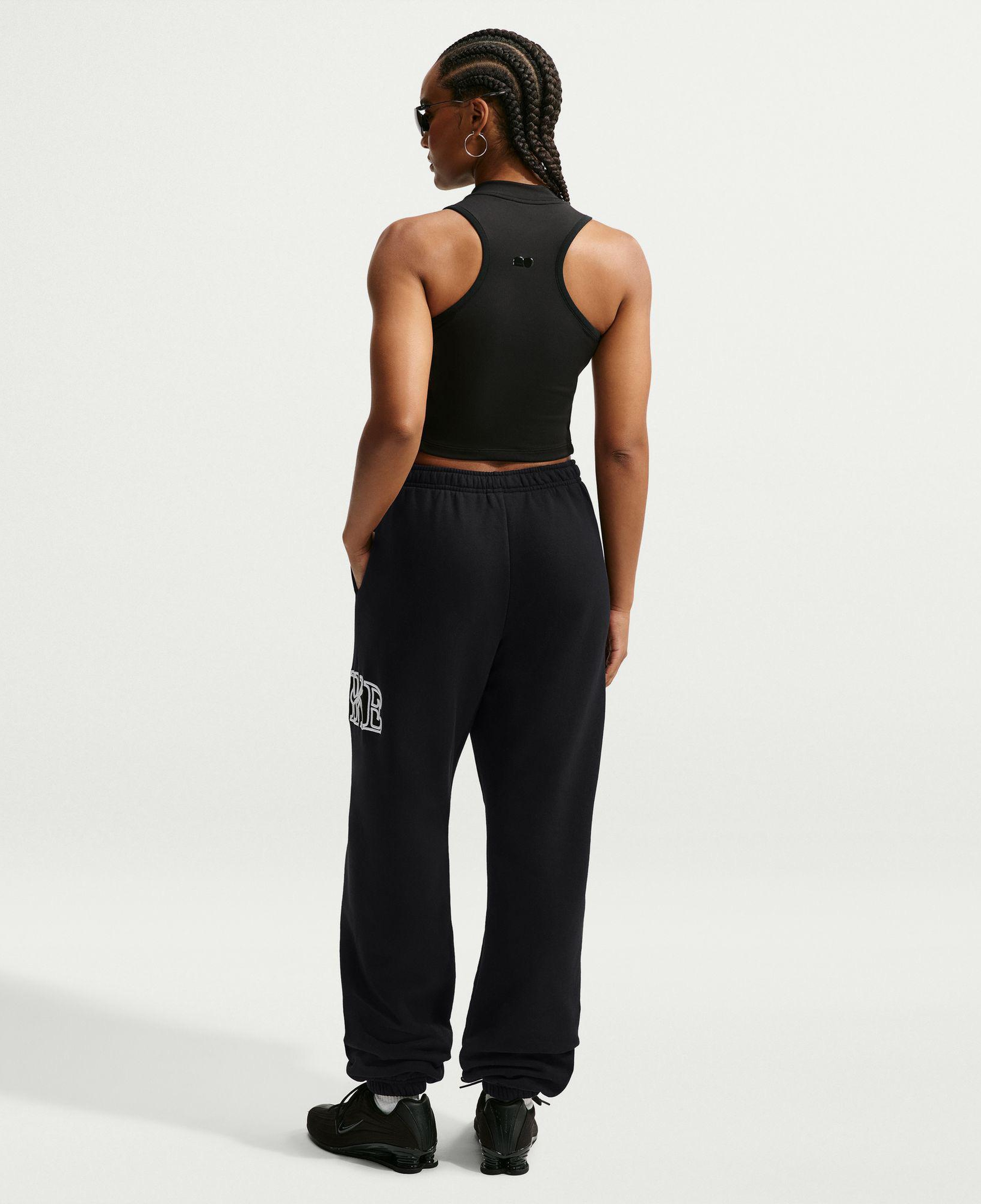 Nike Studio Fleece Kadın Beyaz Eşofman Altı