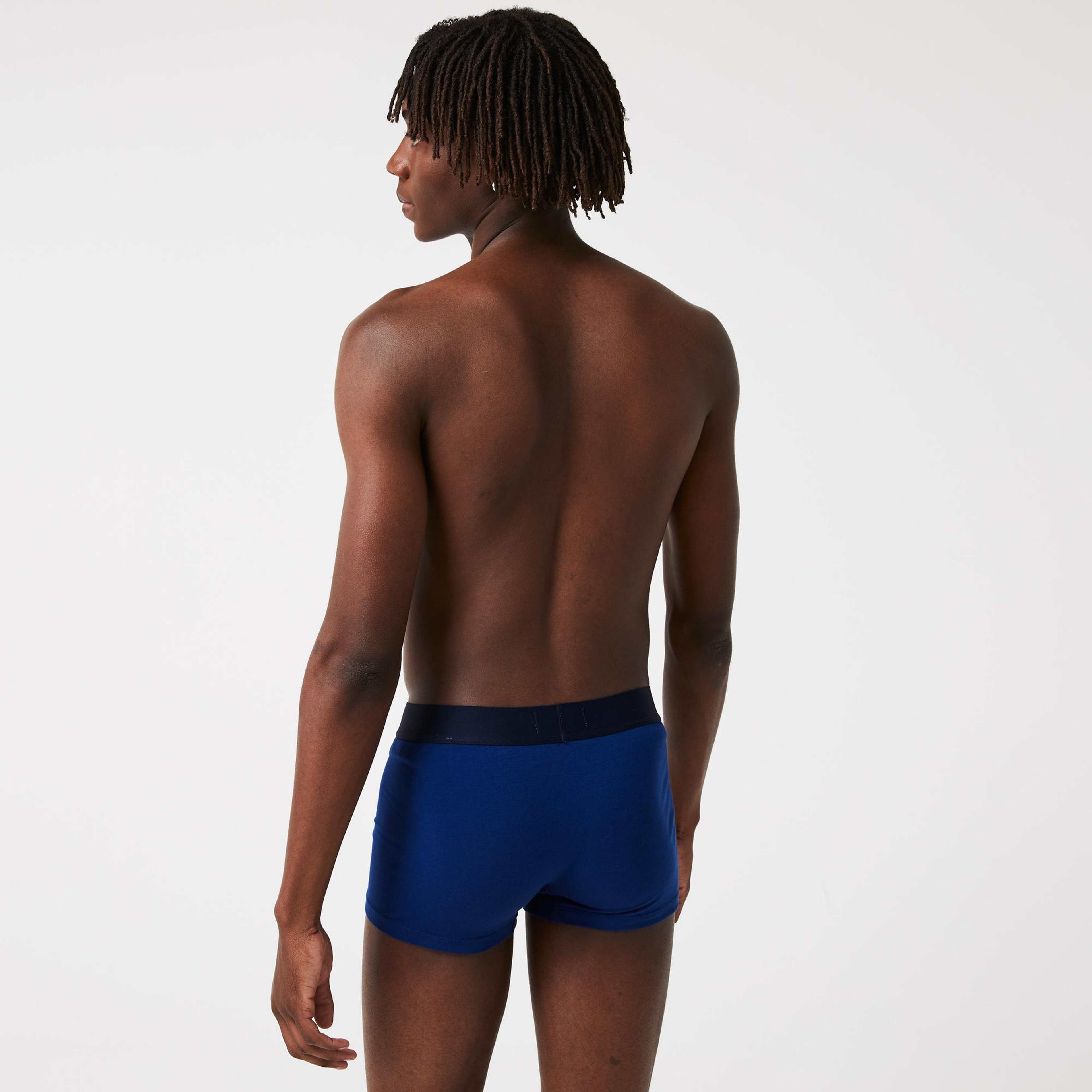 Erkek Regular Fit Baskılı Renkli Boxer