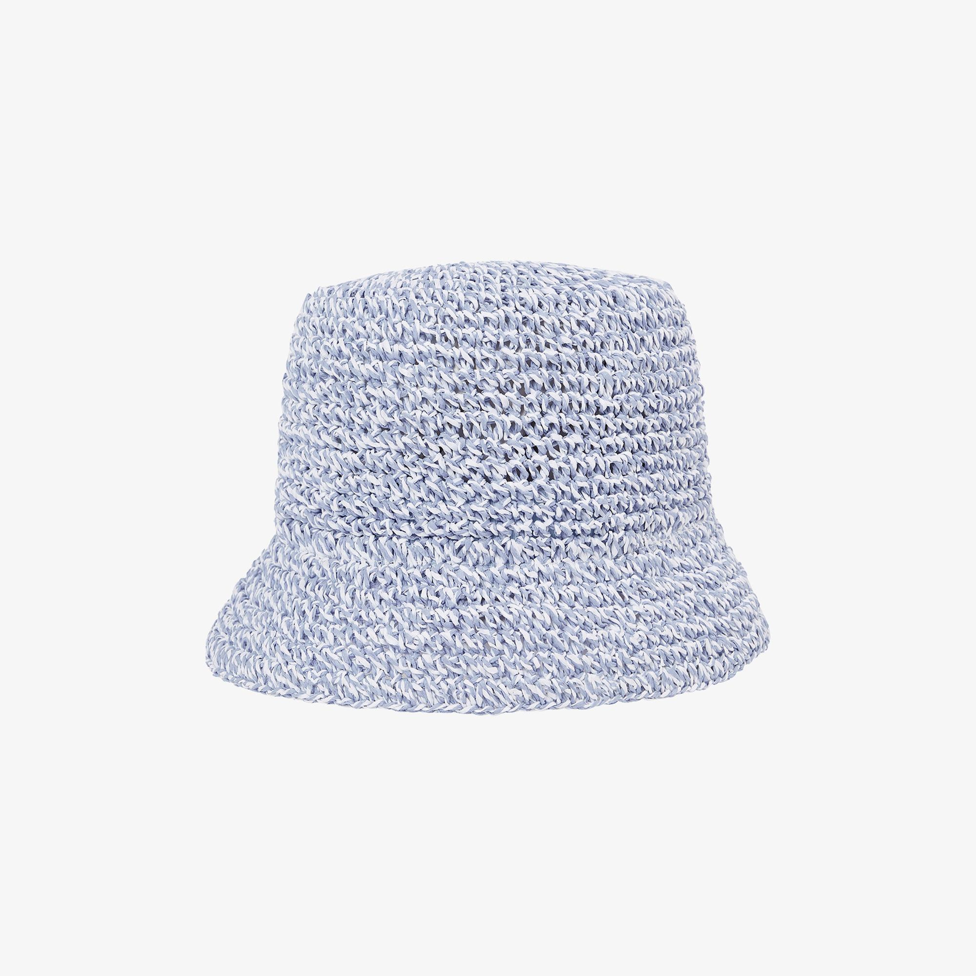 Tommy Hilfiger Premium Beach Kadın Mavi Bucket Şapka
