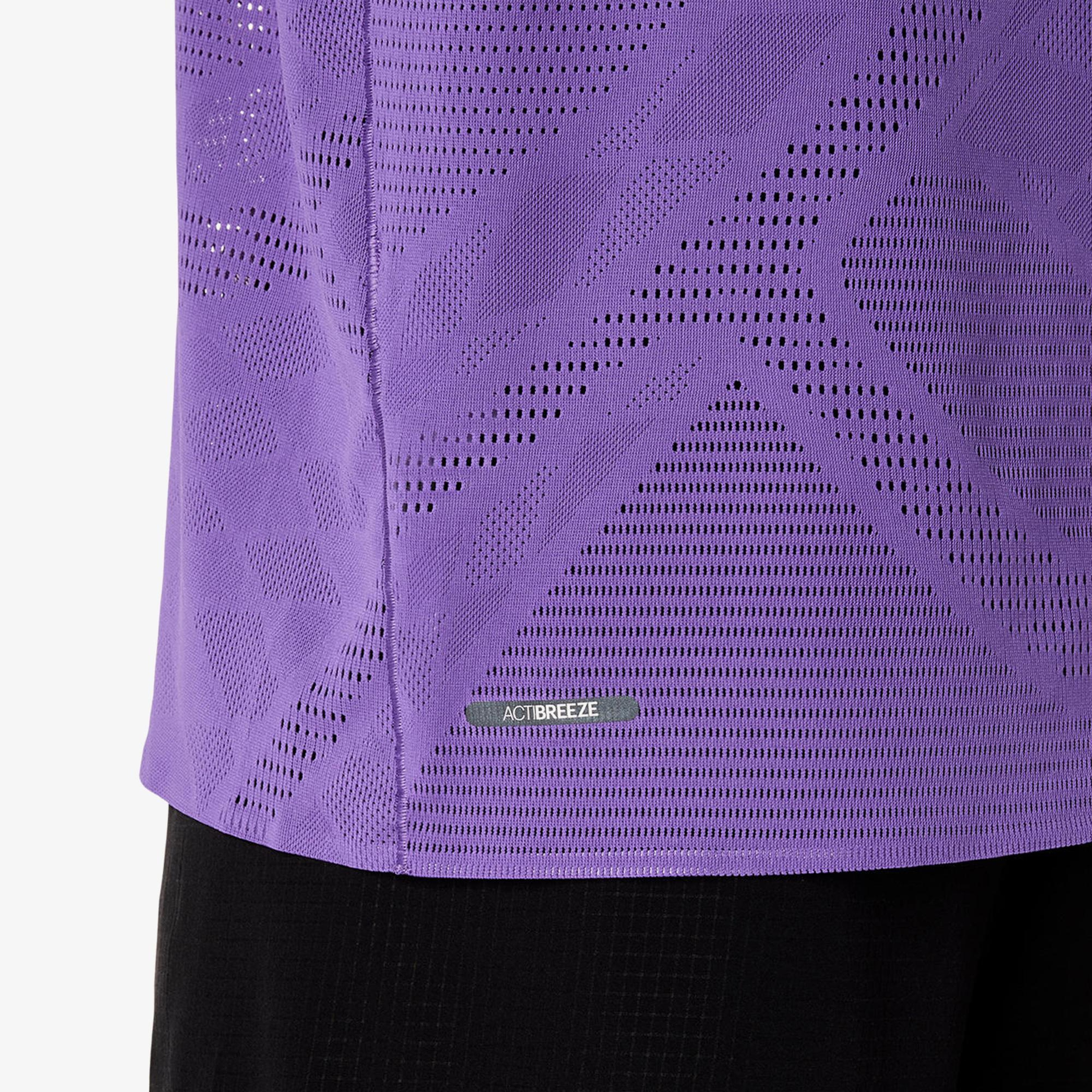 Asics Metarun Ss Top Erkek Krem T-Shirt