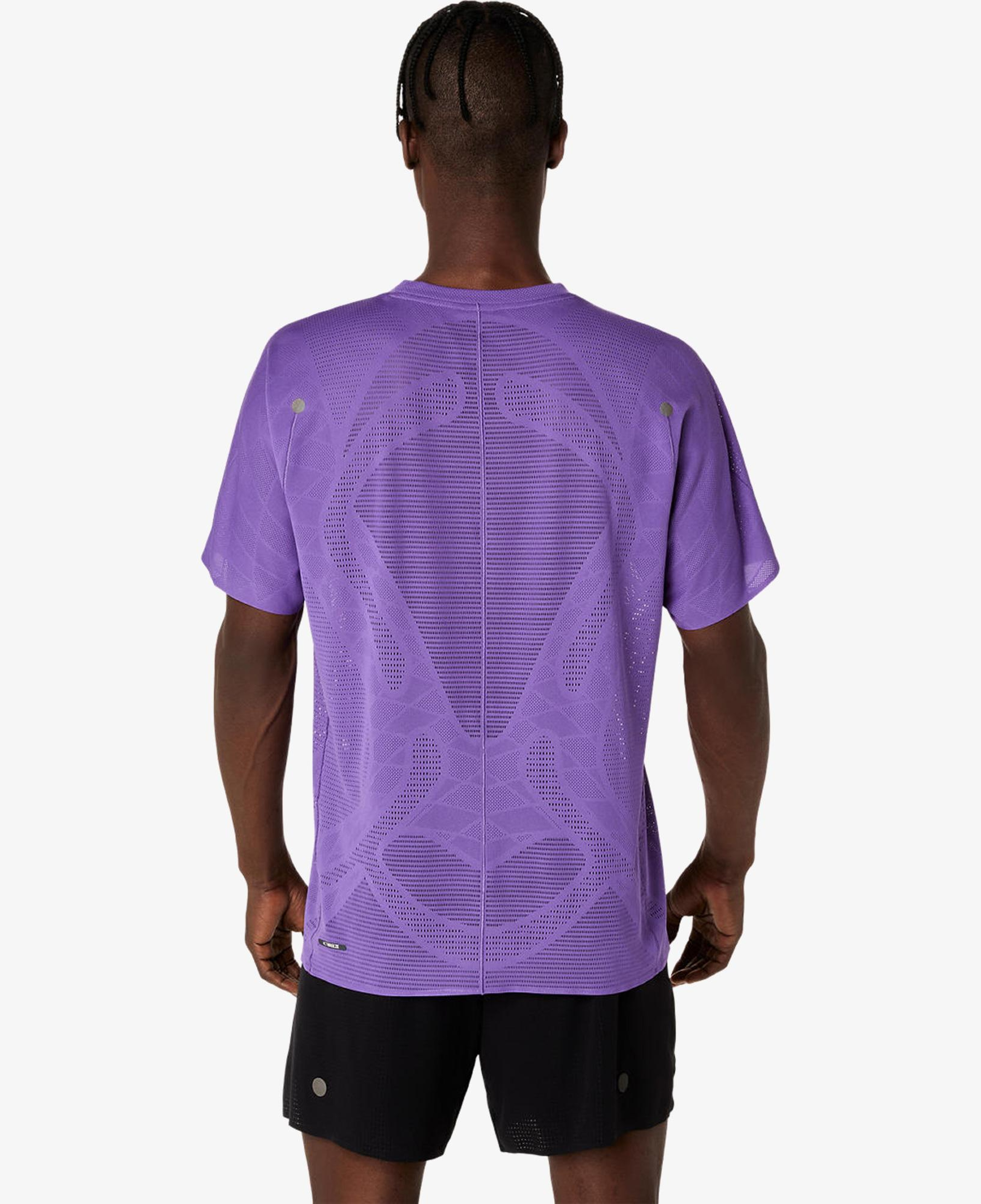 Asics Metarun Ss Top Erkek Krem T-Shirt
