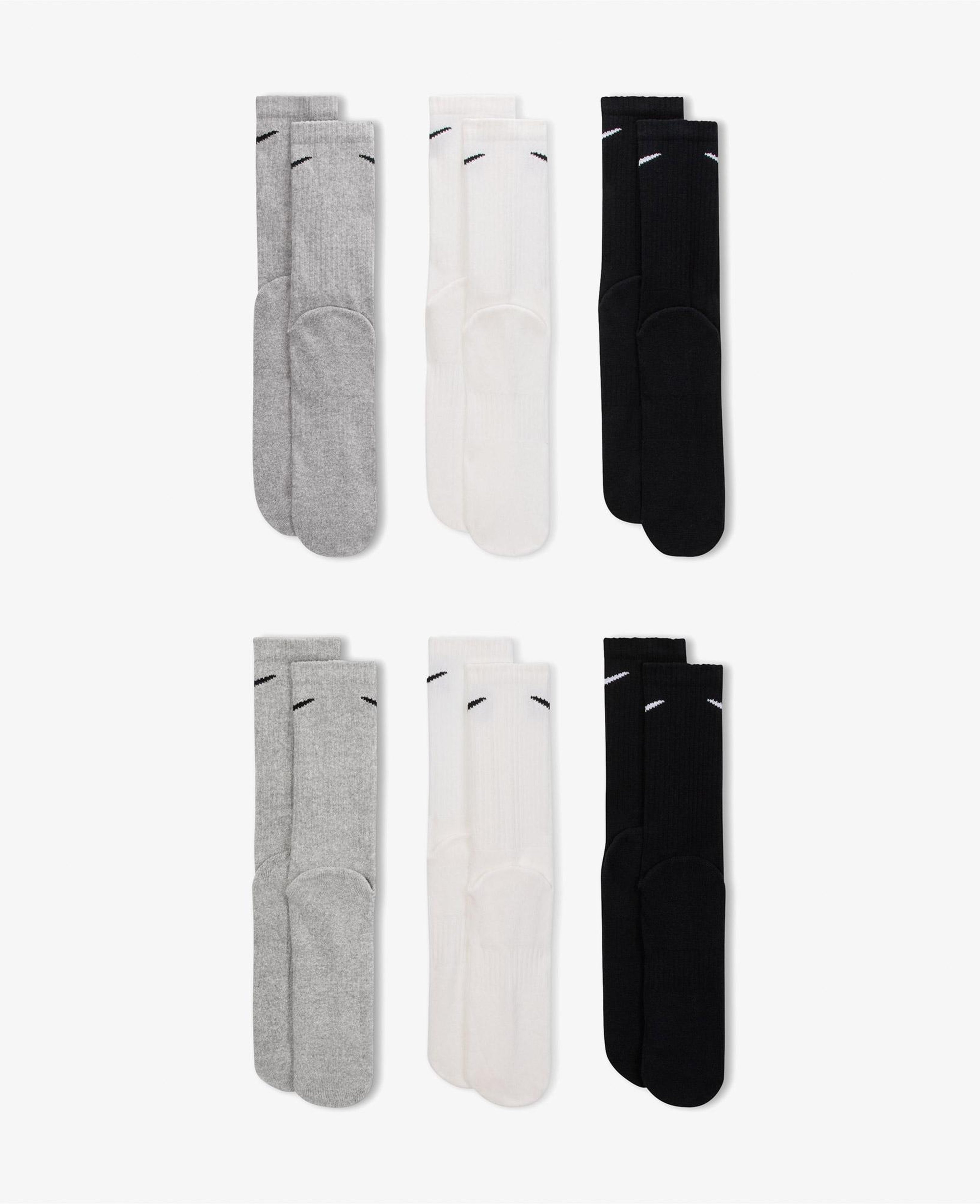 Nike Everyday Cushioned 6'lı Kadın Renkli Çorap