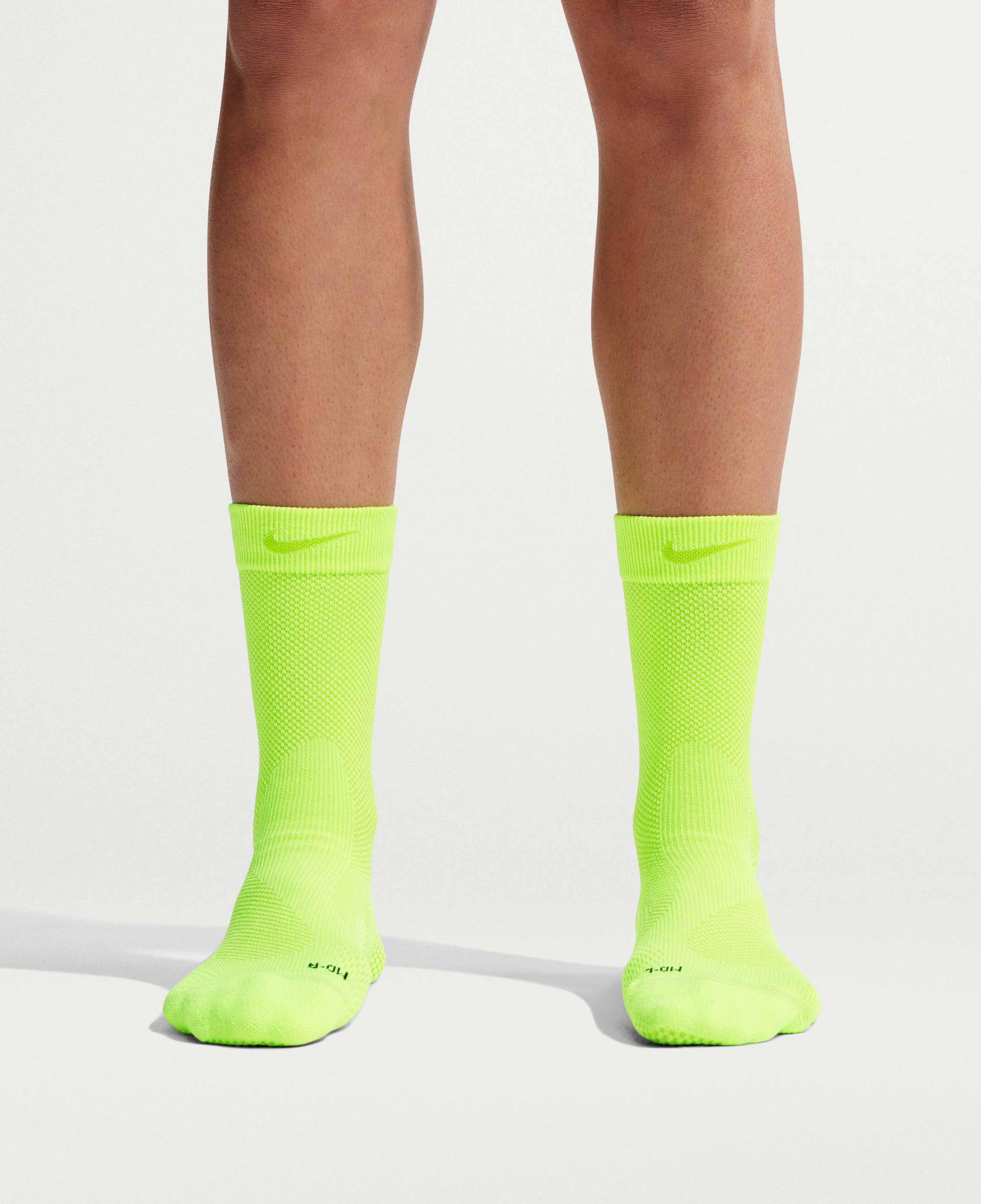 Nike Running Lightweight Crew Unisex Yeşil Çorap