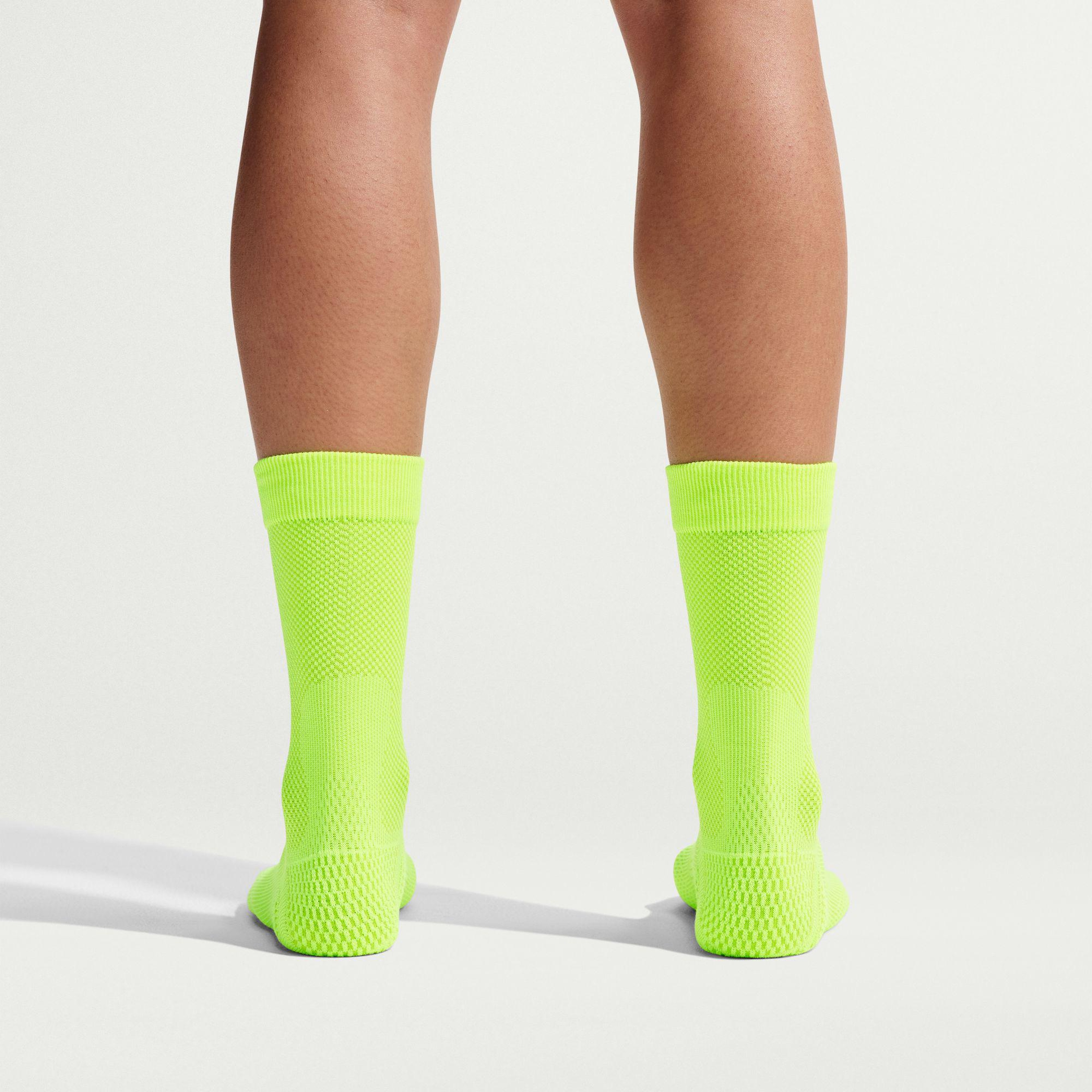 Nike Running Lightweight Crew Unisex Yeşil Çorap