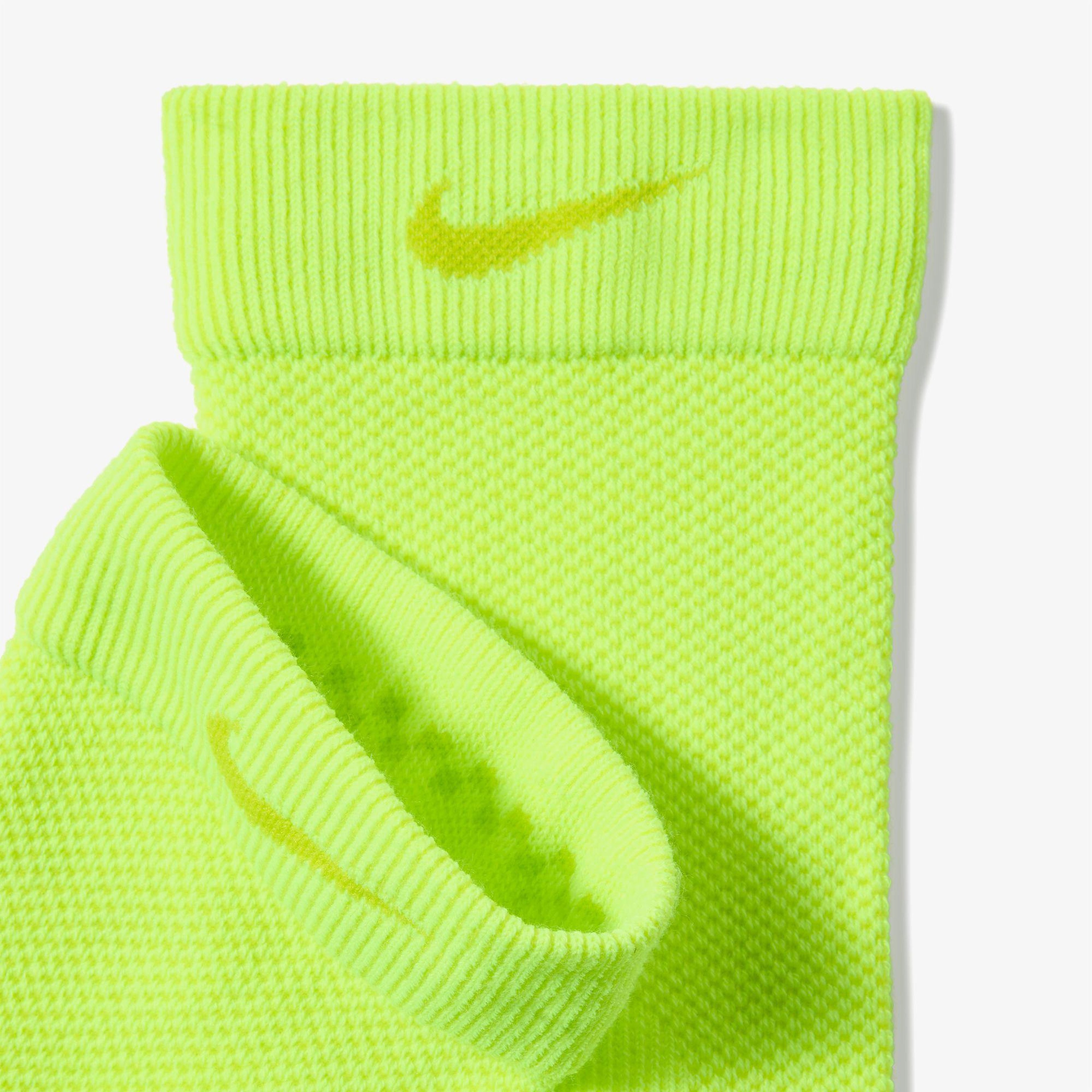 Nike Running Lightweight Crew Unisex Yeşil Çorap