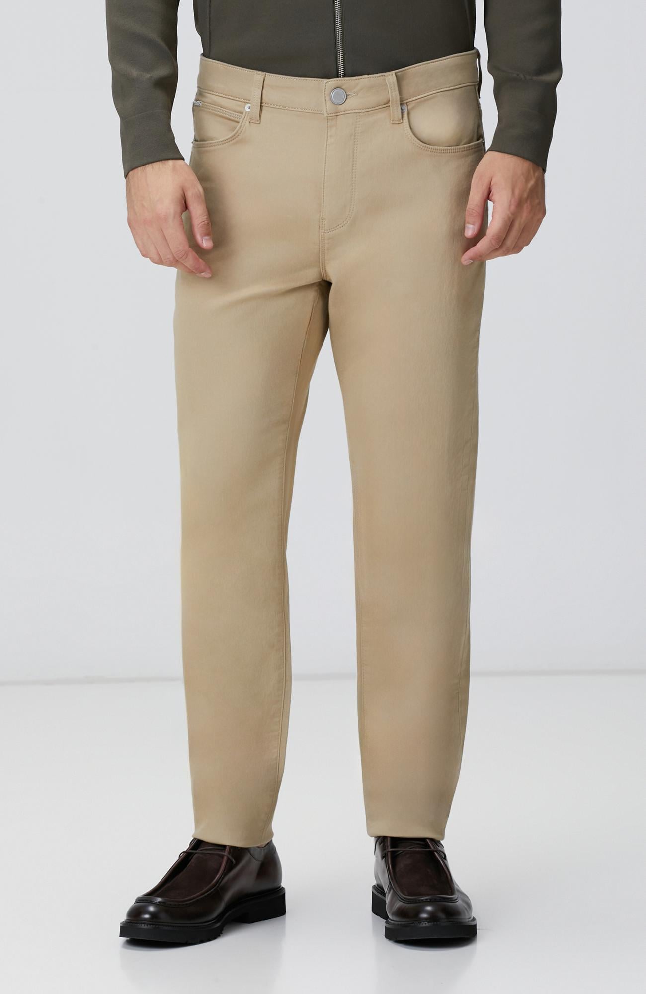 Network Erkek Bej Casual Pantolon