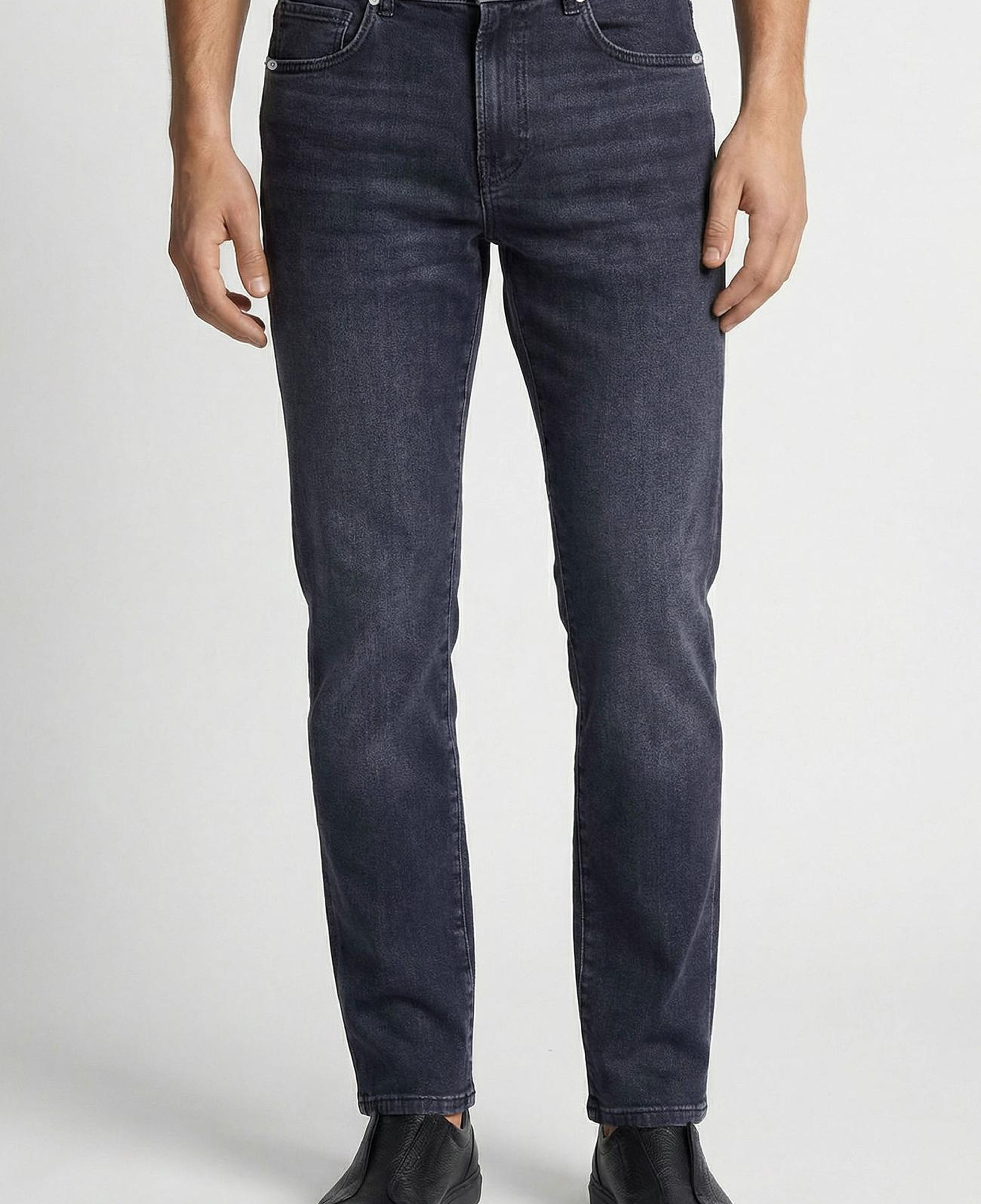 Network Erkek Cashmere Touch Gri Denim Pantolon