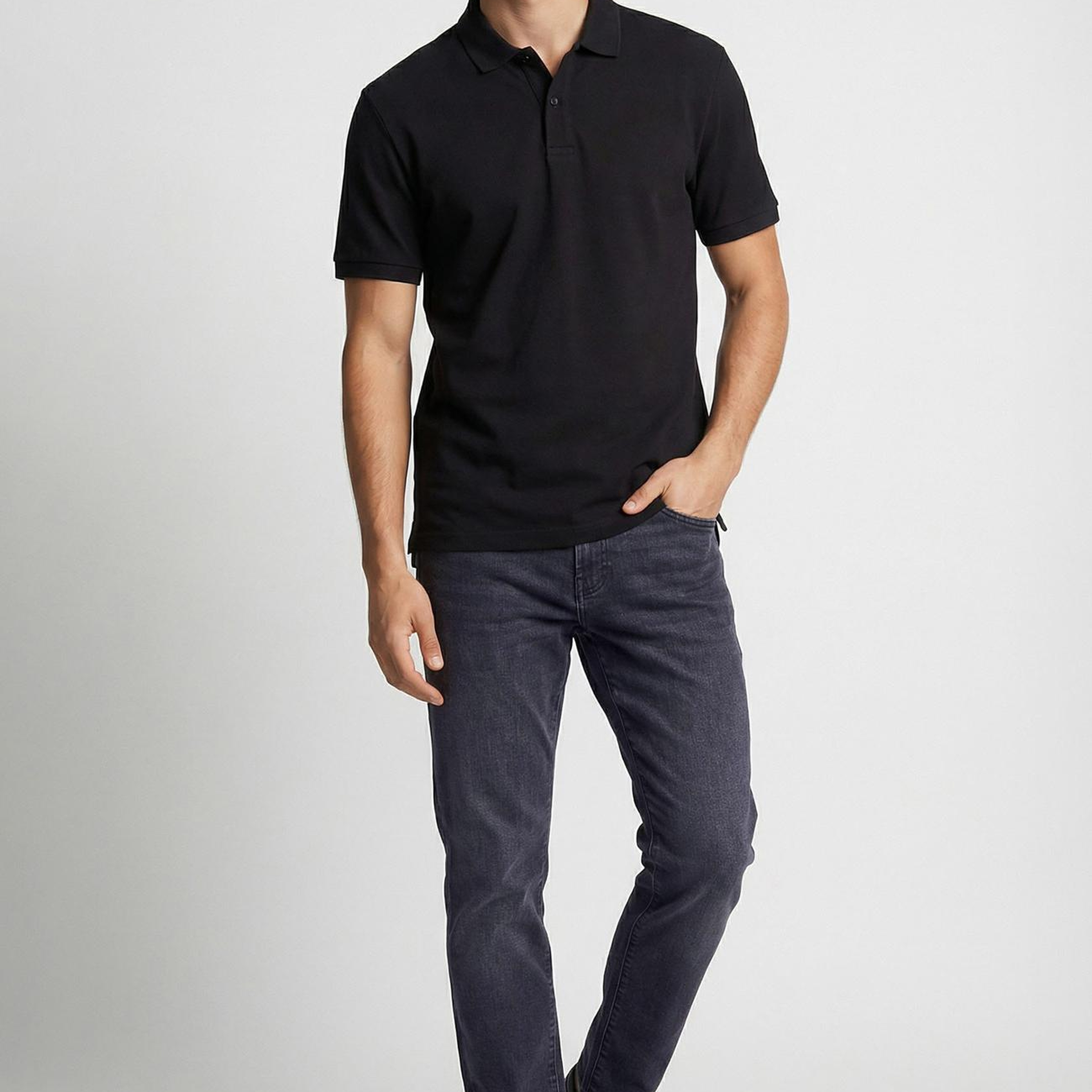 Network Erkek Cashmere Touch Gri Denim Pantolon