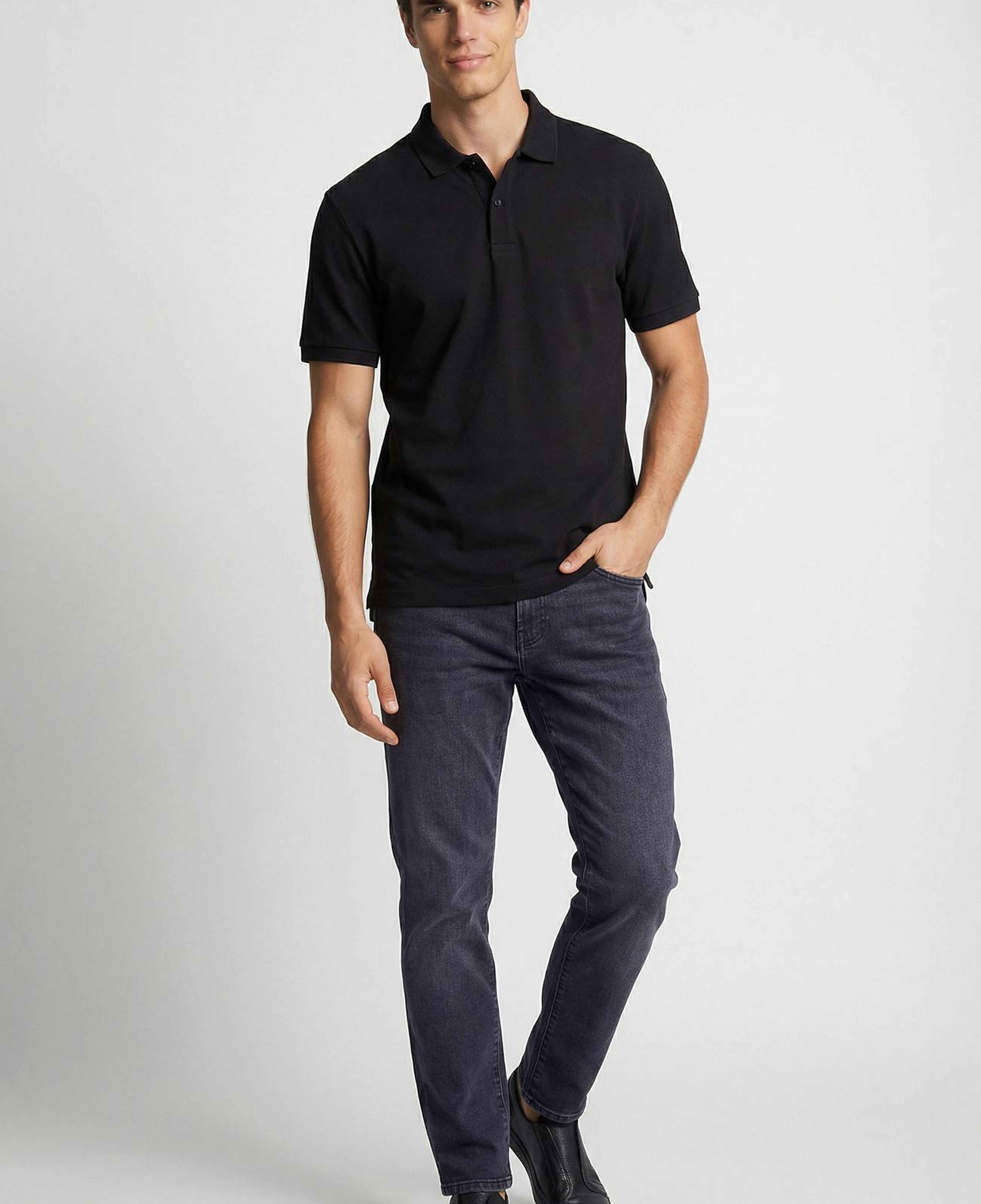 Network Erkek Cashmere Touch Gri Denim Pantolon