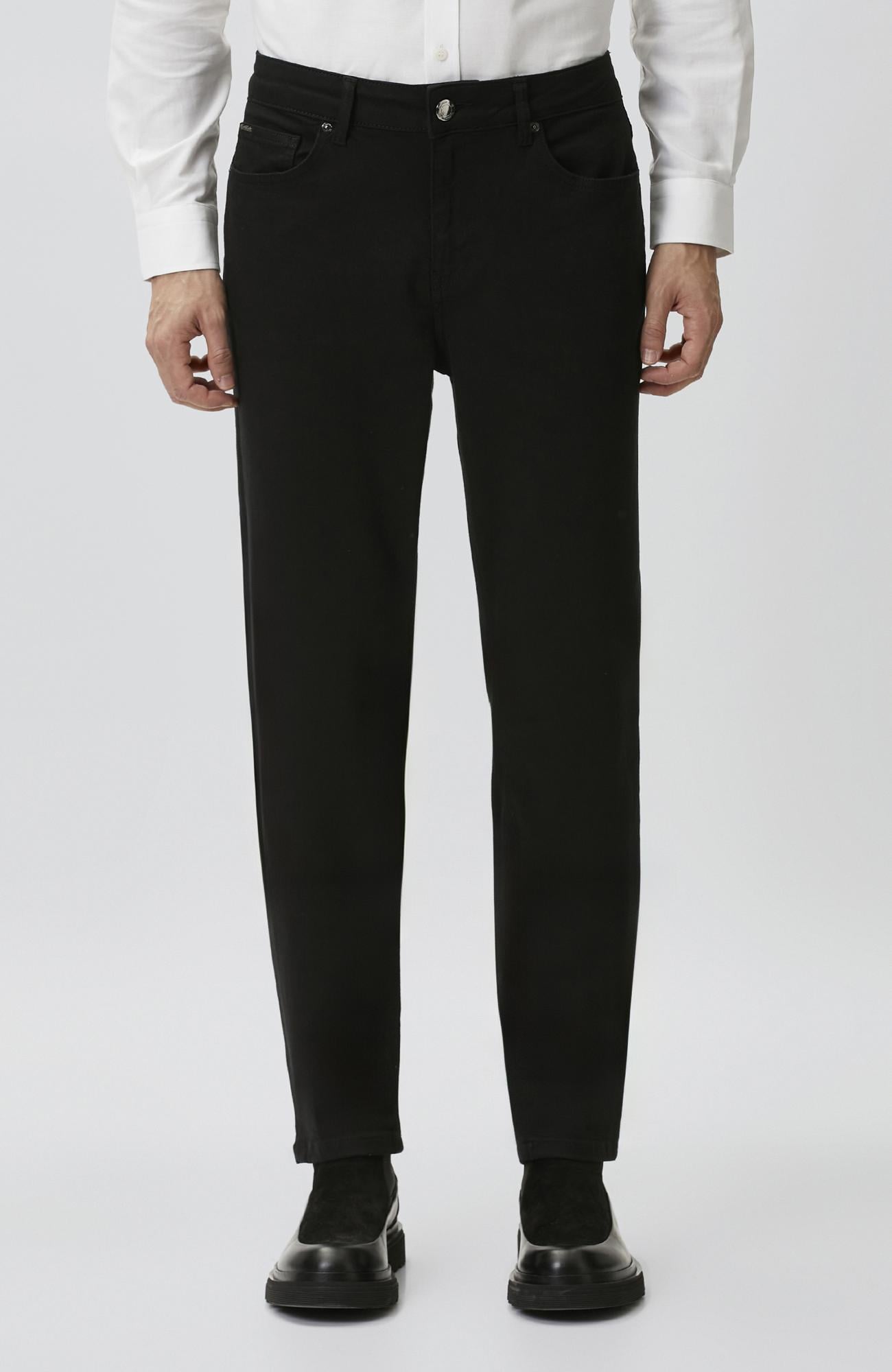 Network Erkek Siyah Denim Pantolon