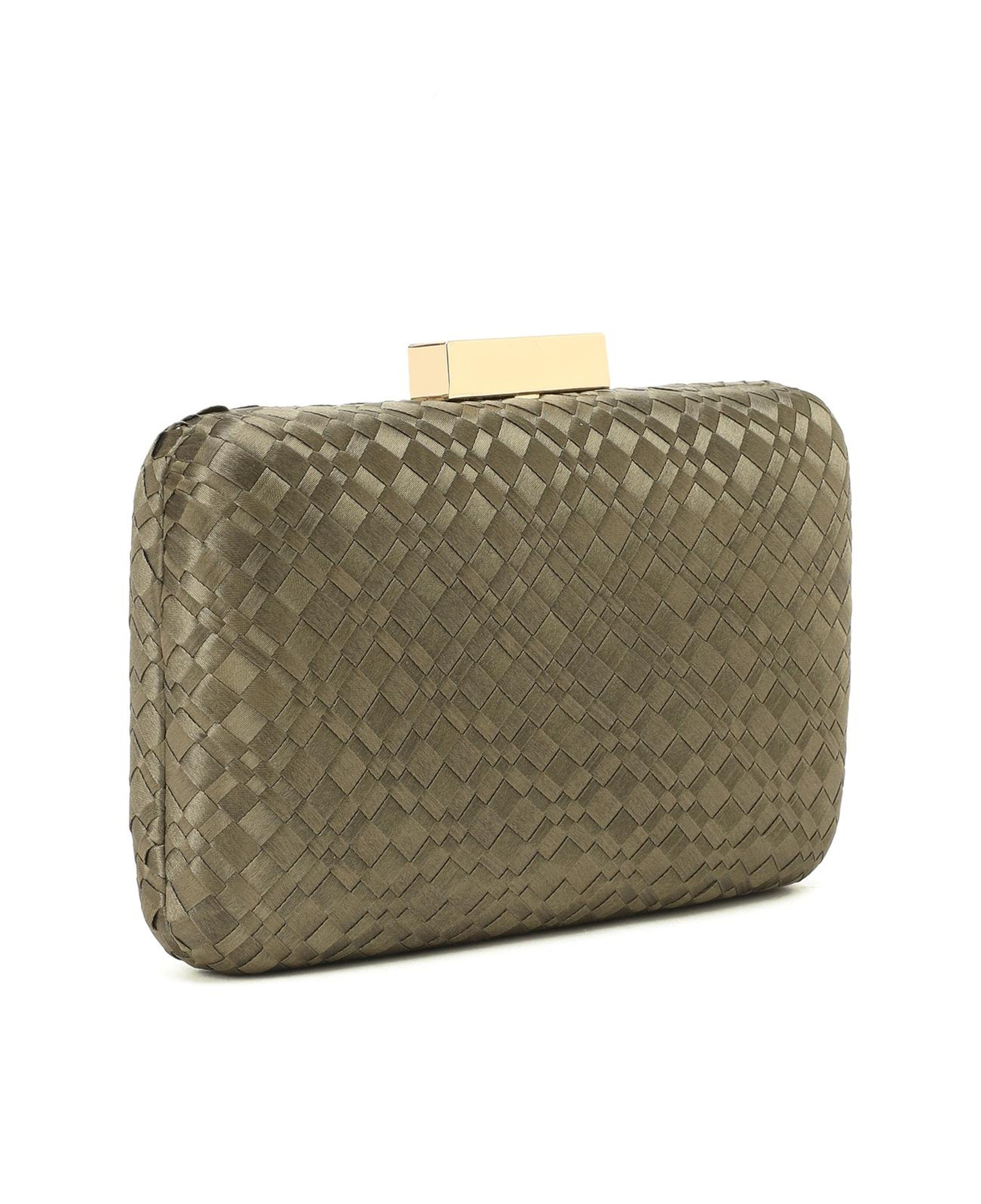 Network Kadın Haki Desenli Clutch