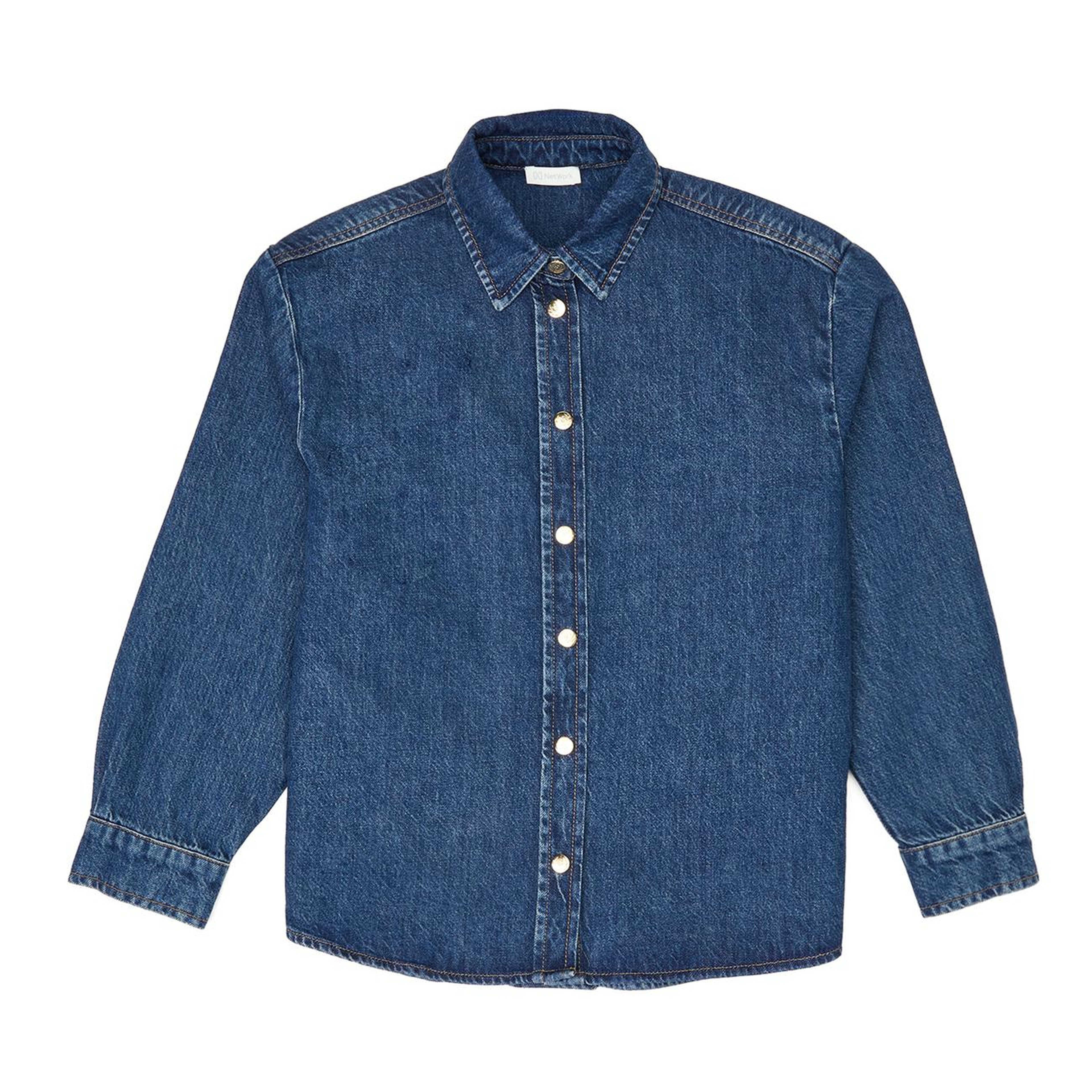 Network Kadın İndigo Denim Ceket