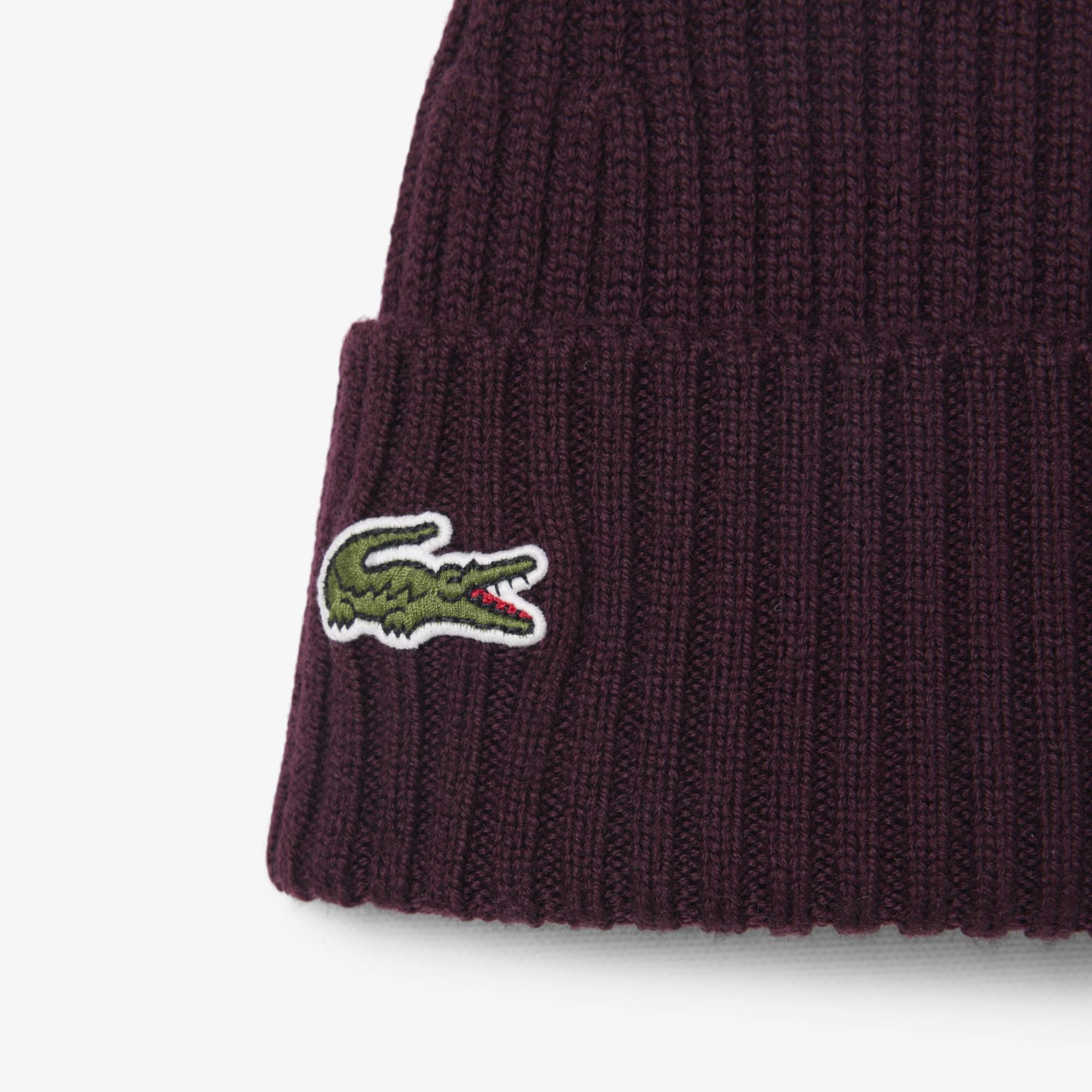 Unisex Yün Bordo Bere