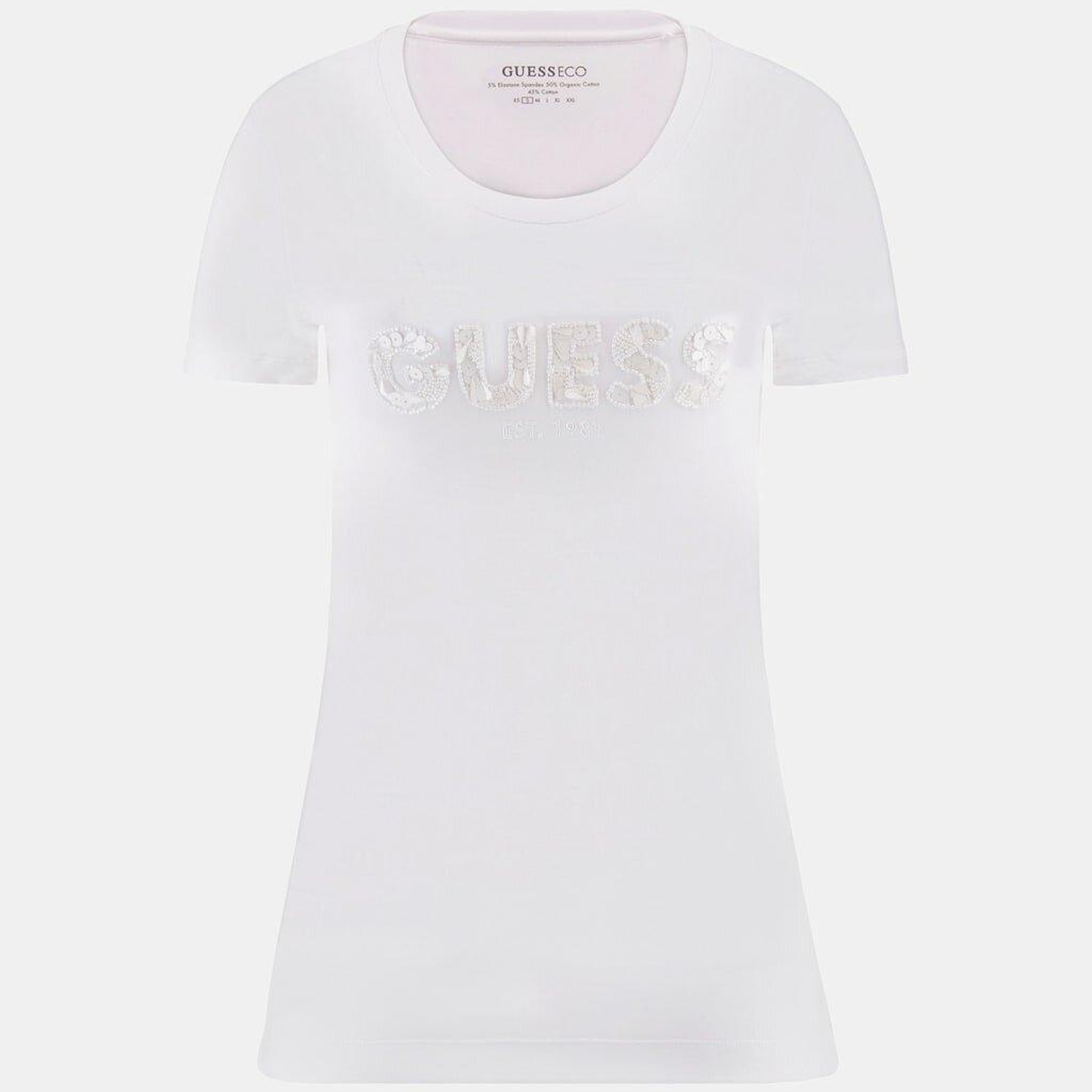 Cn Ss Logo  Kadın Slim Fit T-Shirt