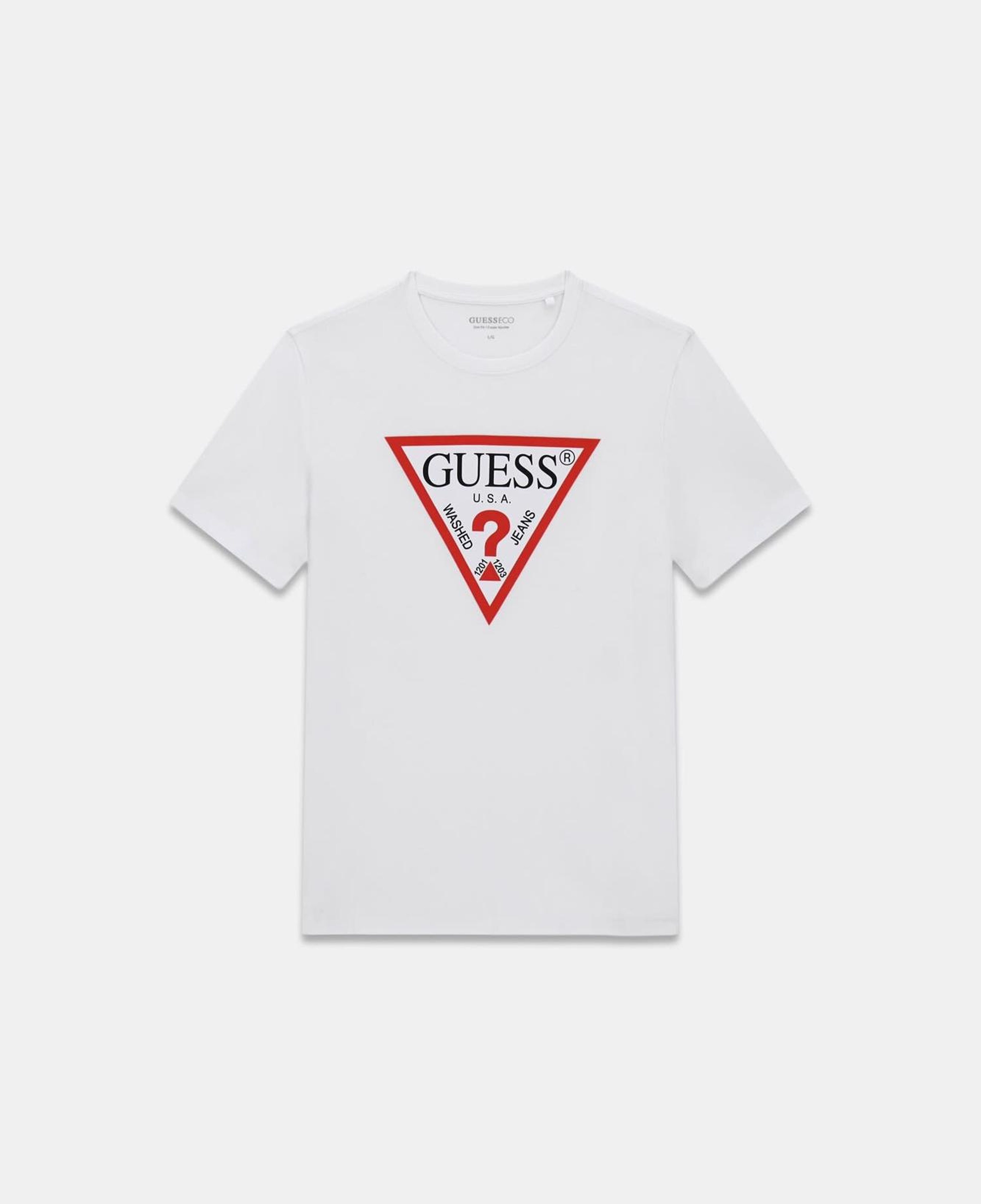 Original Logo Erkek Slim Fit T-Shirt