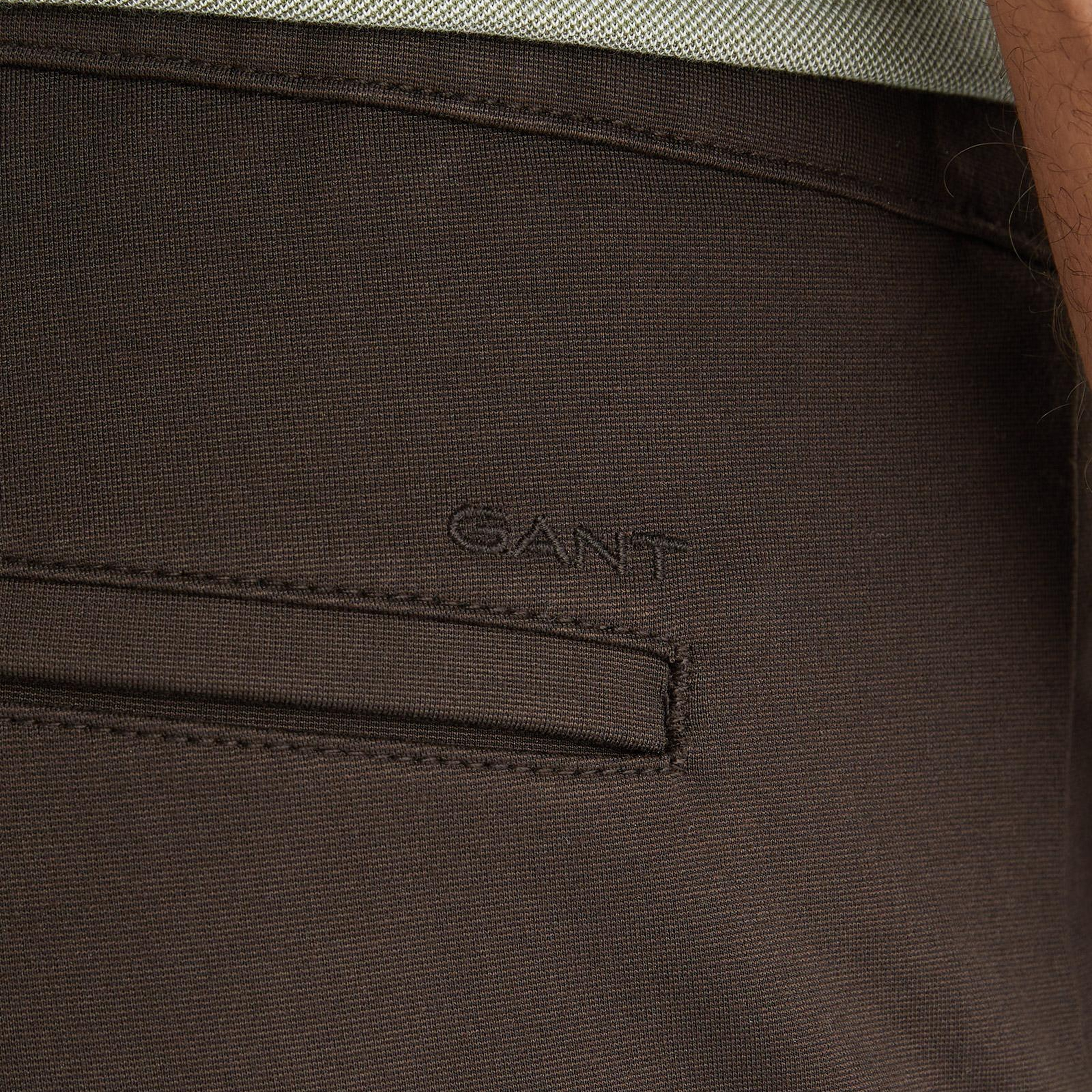 GANT Erkek Kahverengi Regular Fit Pantolon