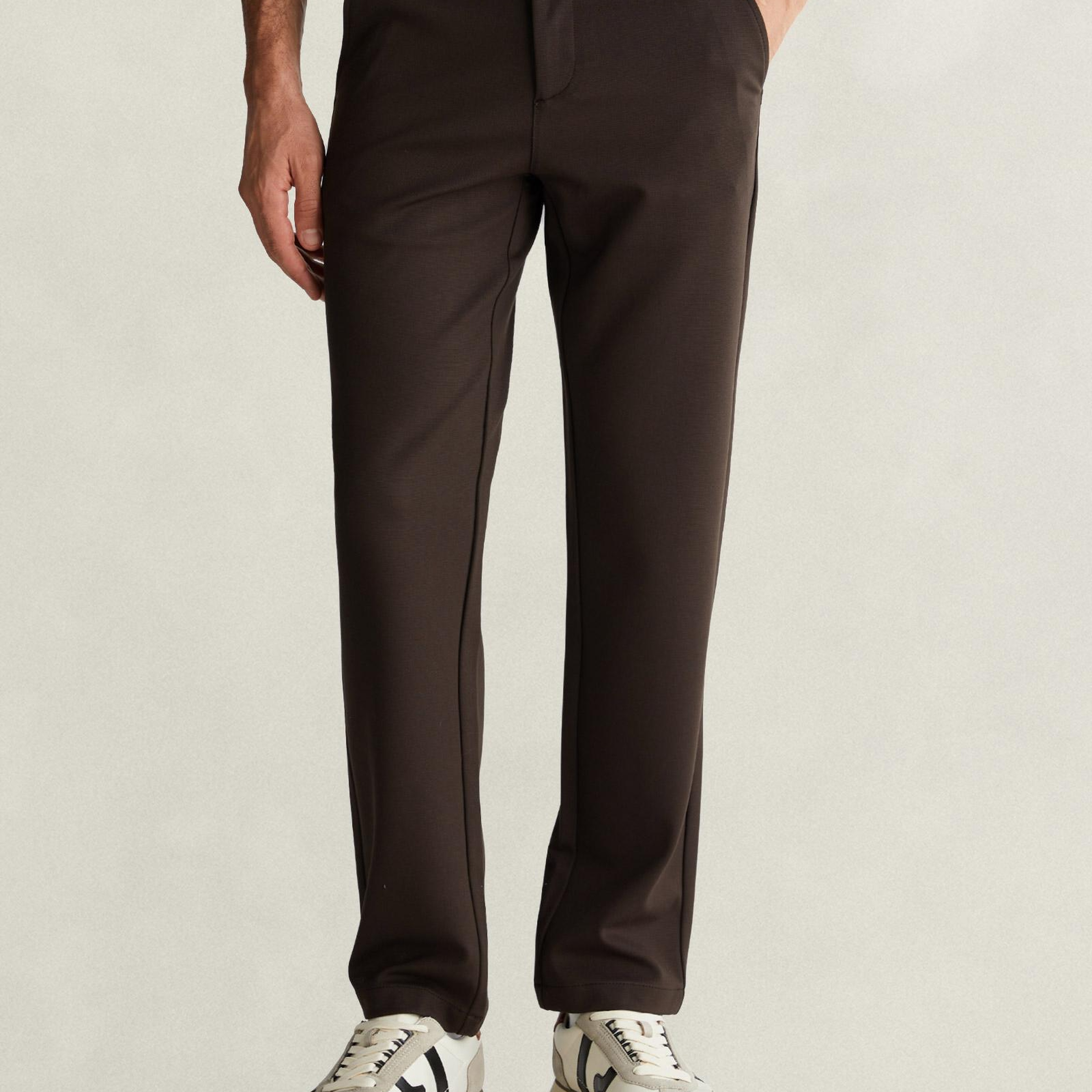 GANT Erkek Kahverengi Regular Fit Pantolon