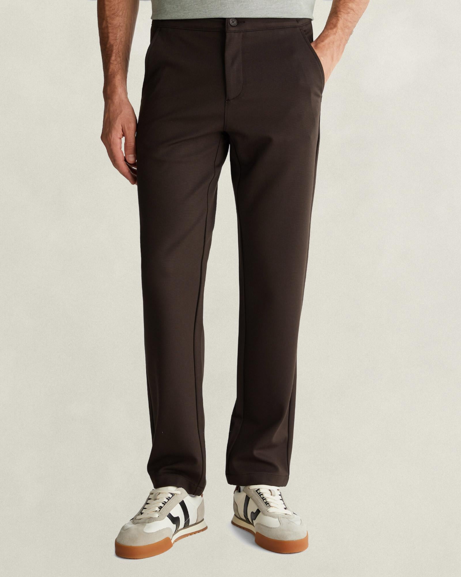 GANT Erkek Kahverengi Regular Fit Pantolon