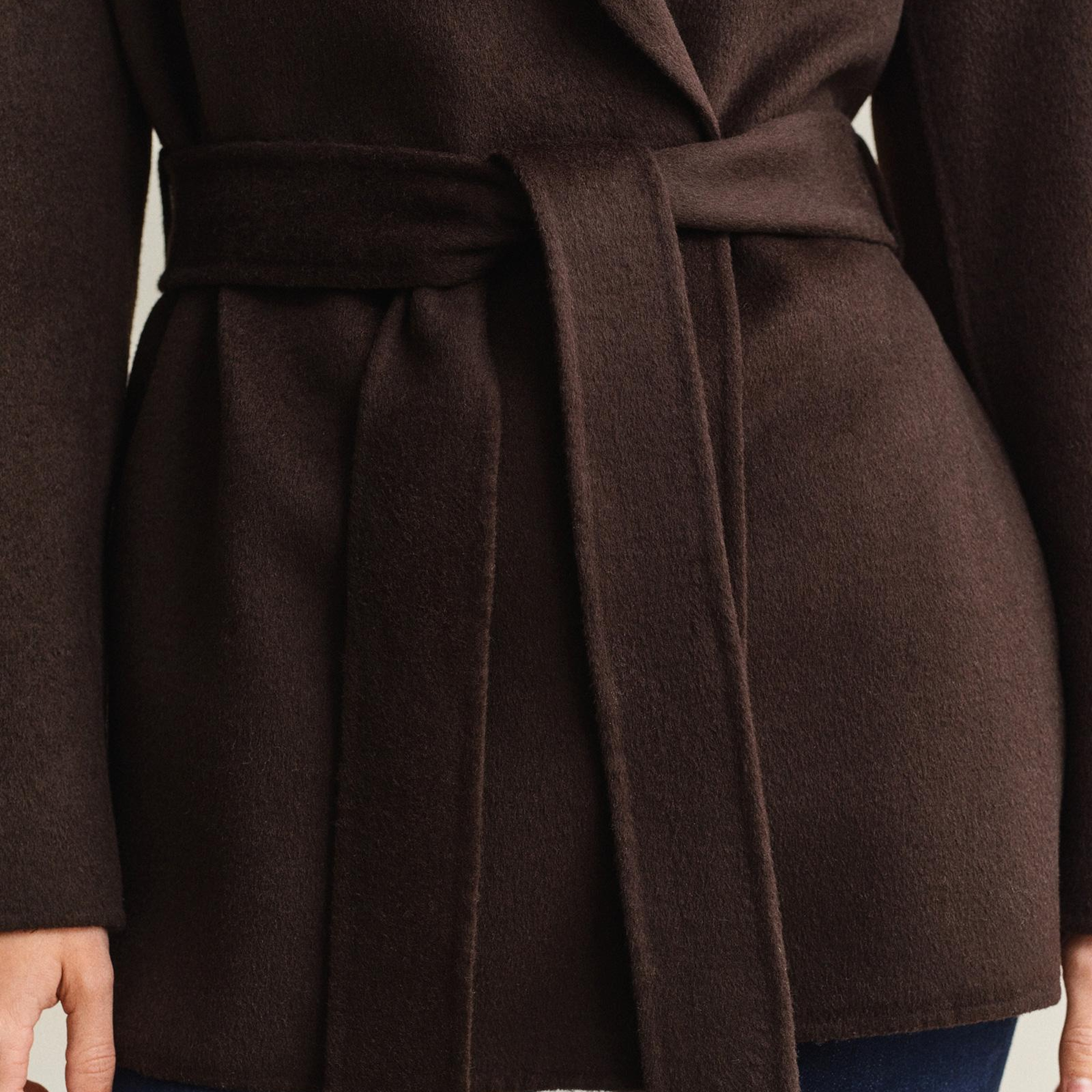 GANT Kadın Kahverengi Regular Fit Ceket