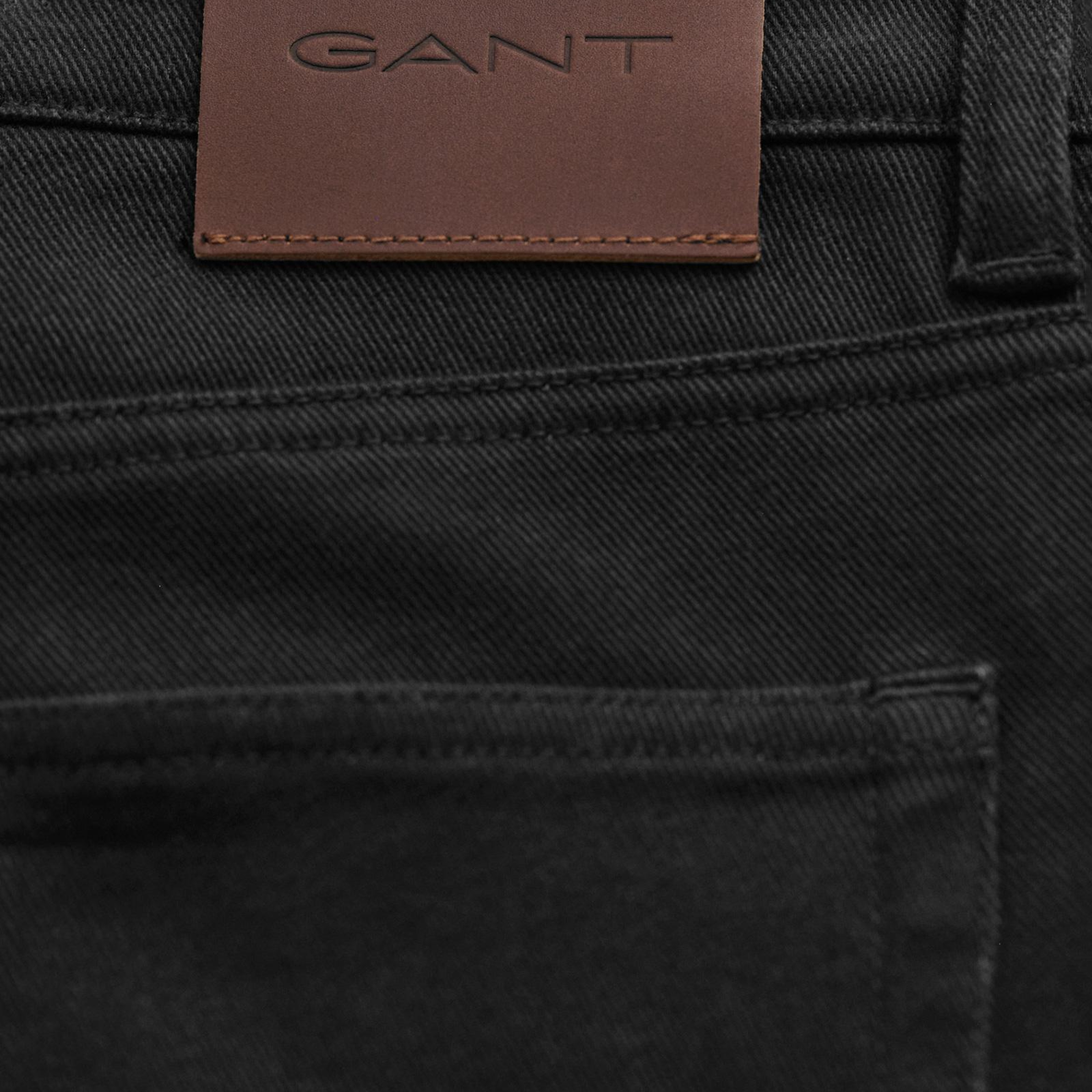 GANT Erkek Siyah Regular Fit Jean