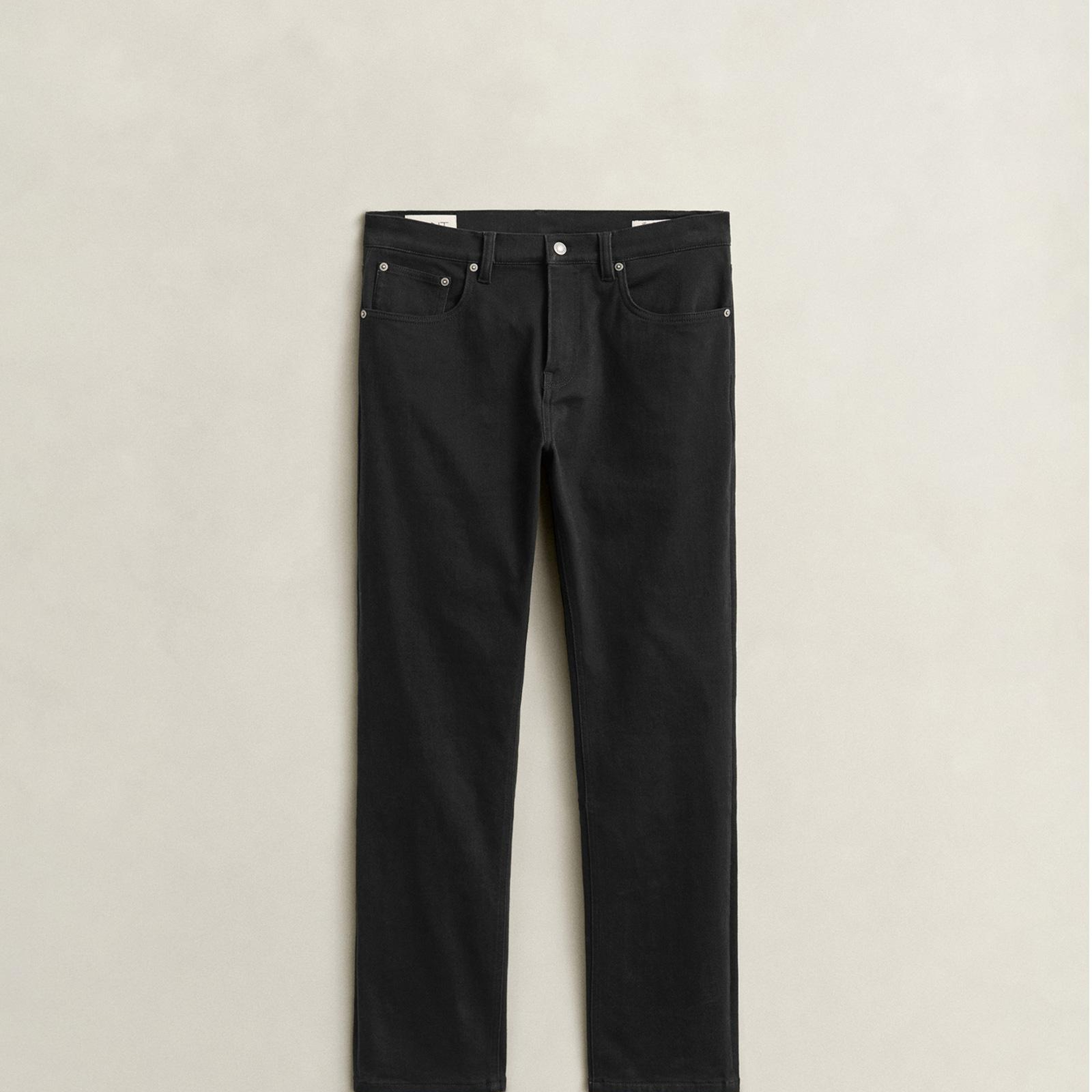 GANT Erkek Siyah Regular Fit Jean