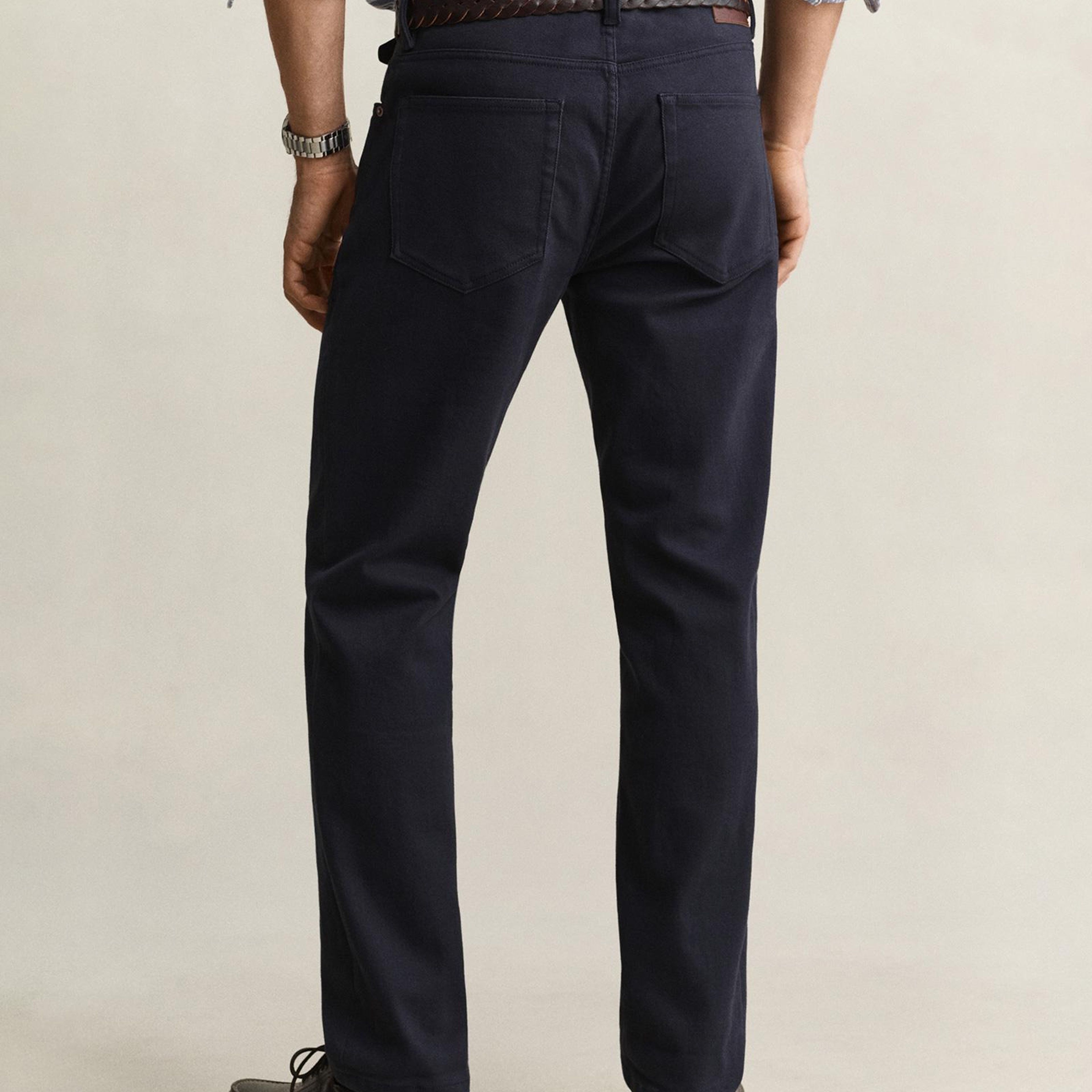 GANT Erkek Lacivert Regular Fit Jean