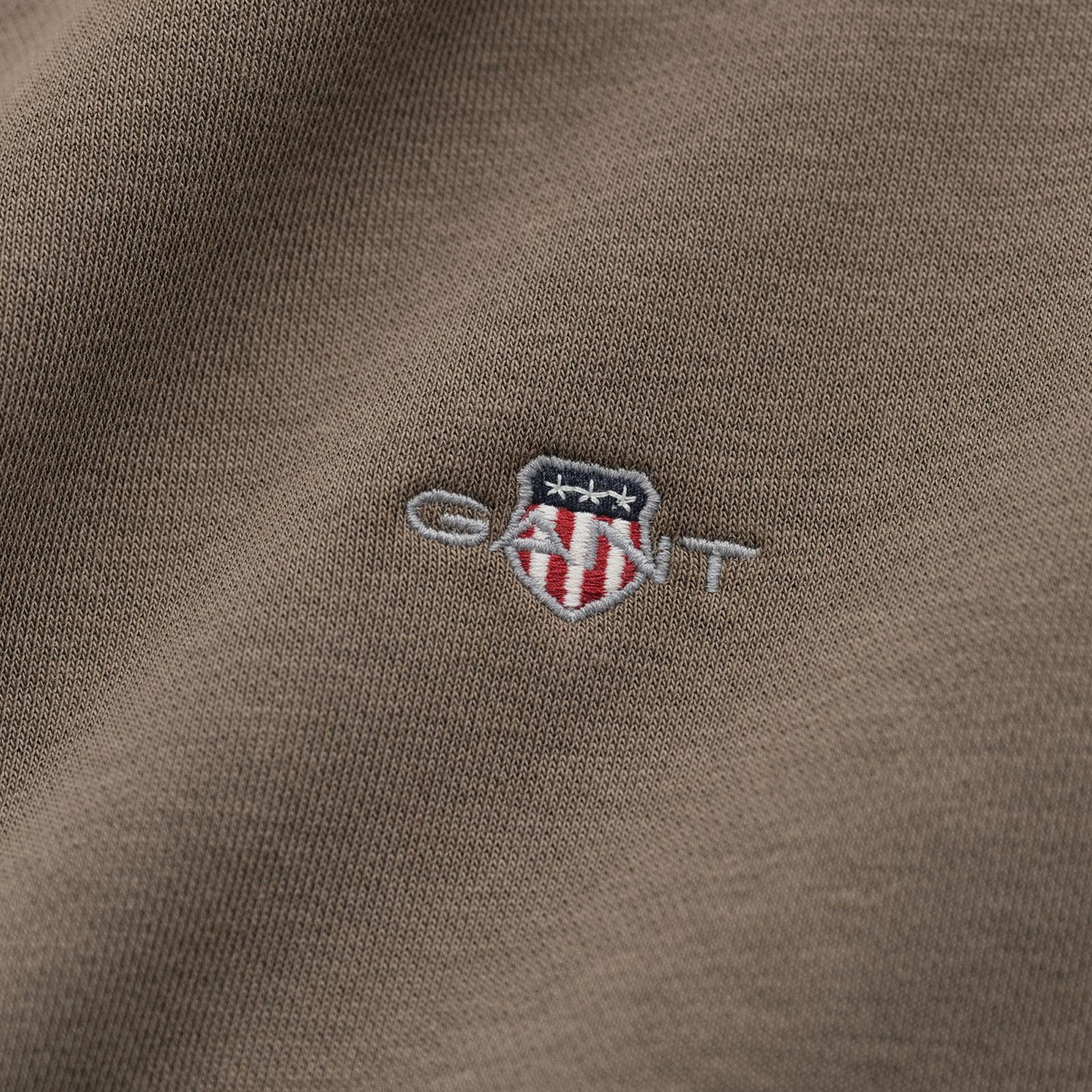 GANT Erkek Kahverengi Regular Fit Sweatshirt