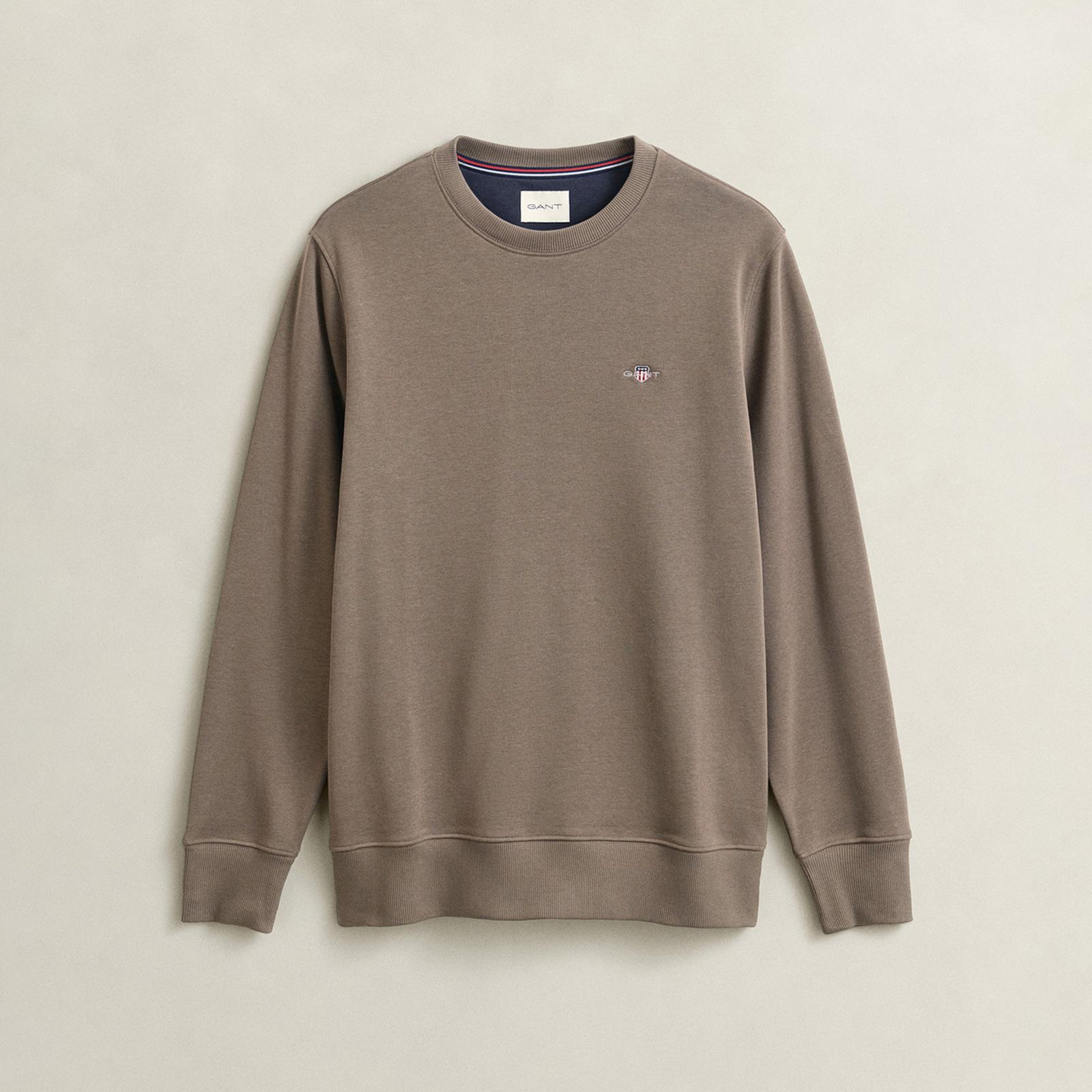 GANT Erkek Kahverengi Regular Fit Sweatshirt
