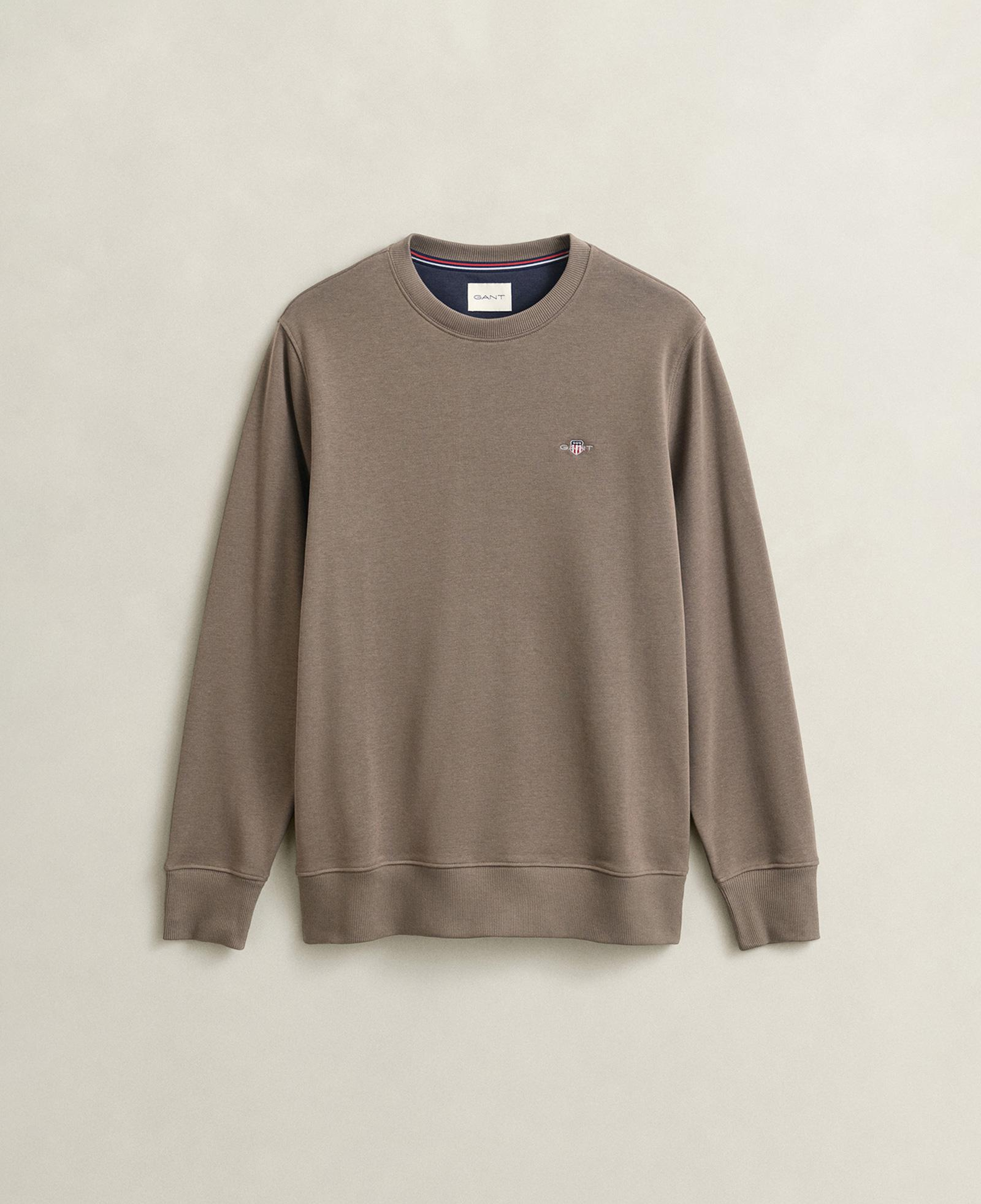 GANT Erkek Kahverengi Regular Fit Sweatshirt