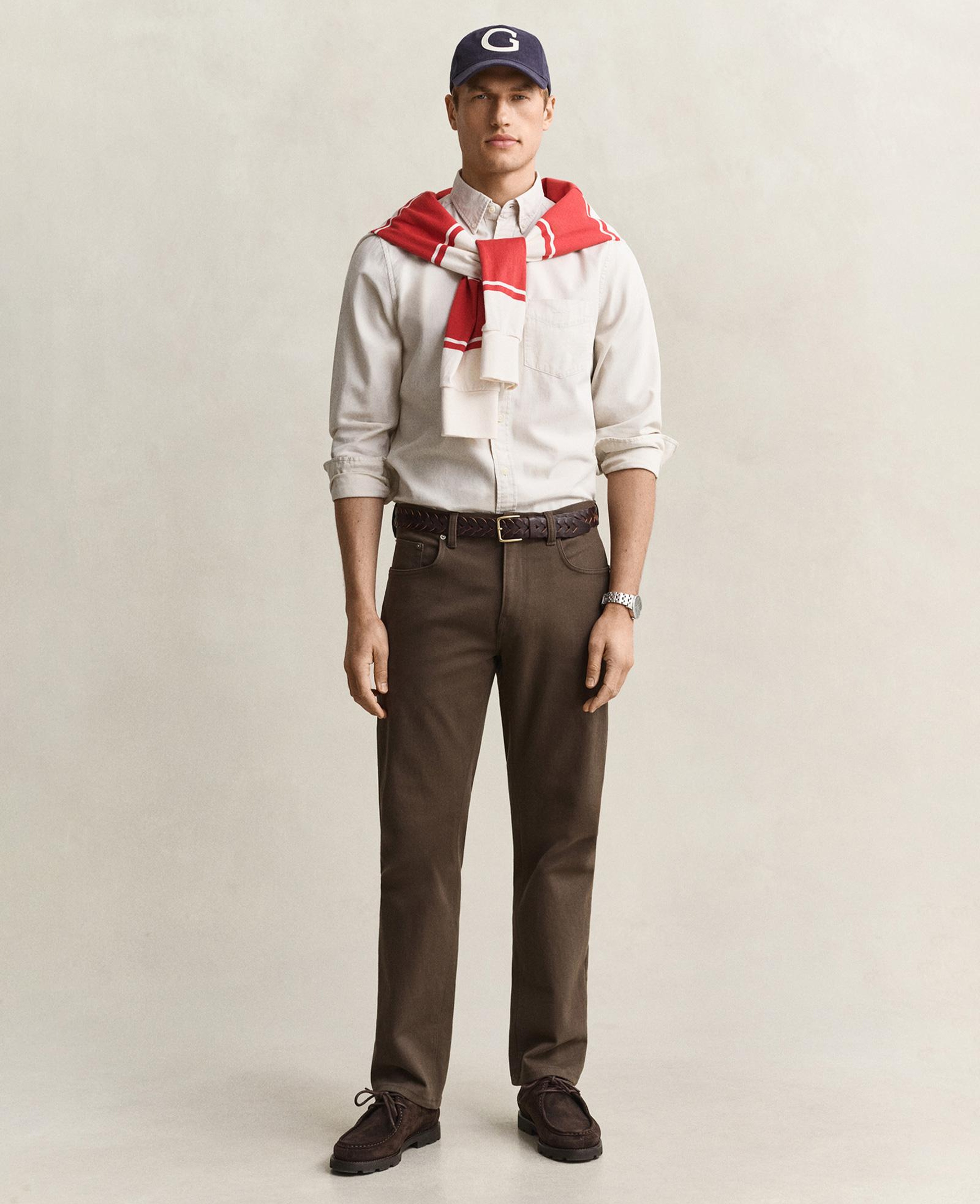 GANT Erkek Kahverengi Regular Fit Jean