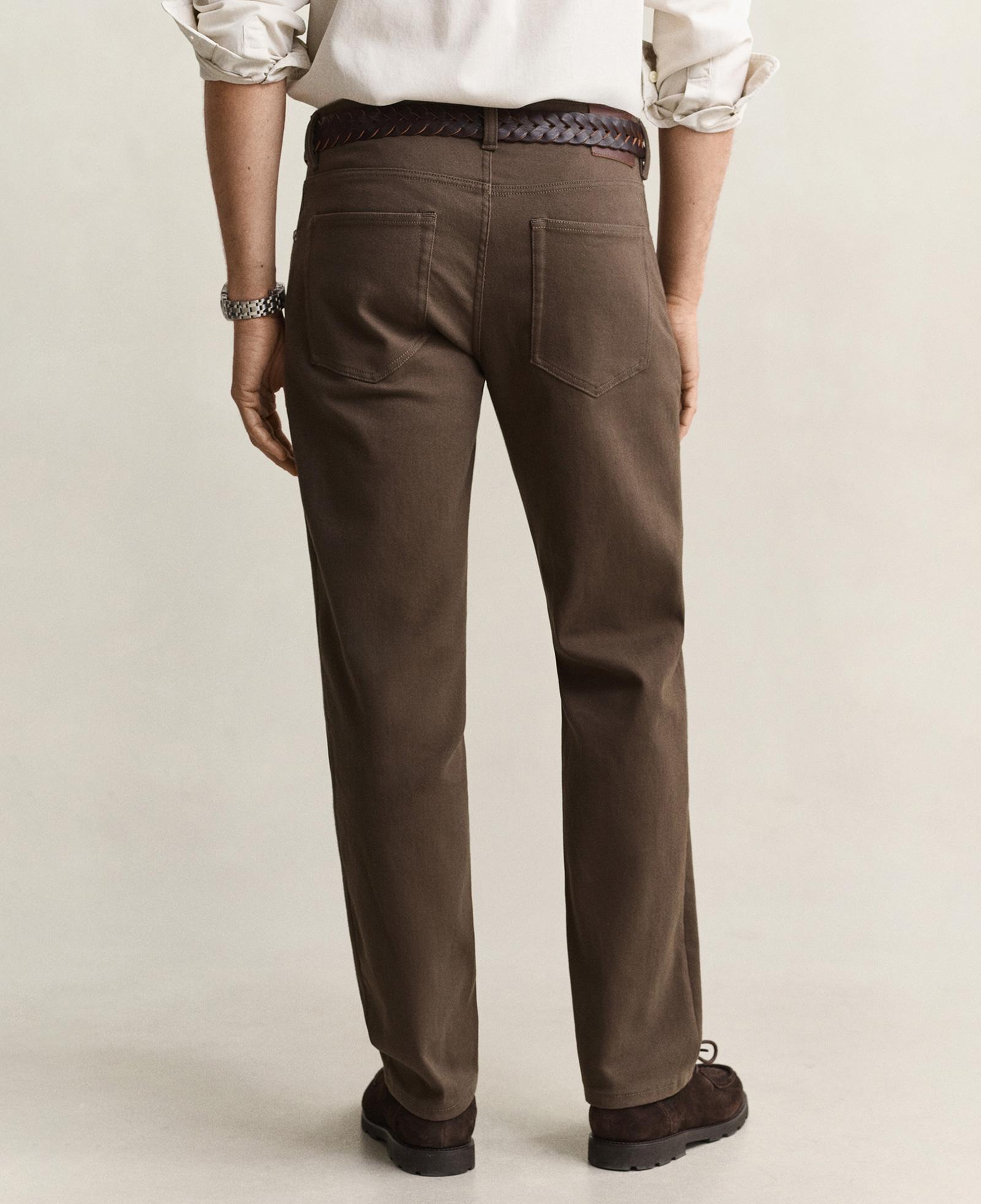 GANT Erkek Kahverengi Regular Fit Jean