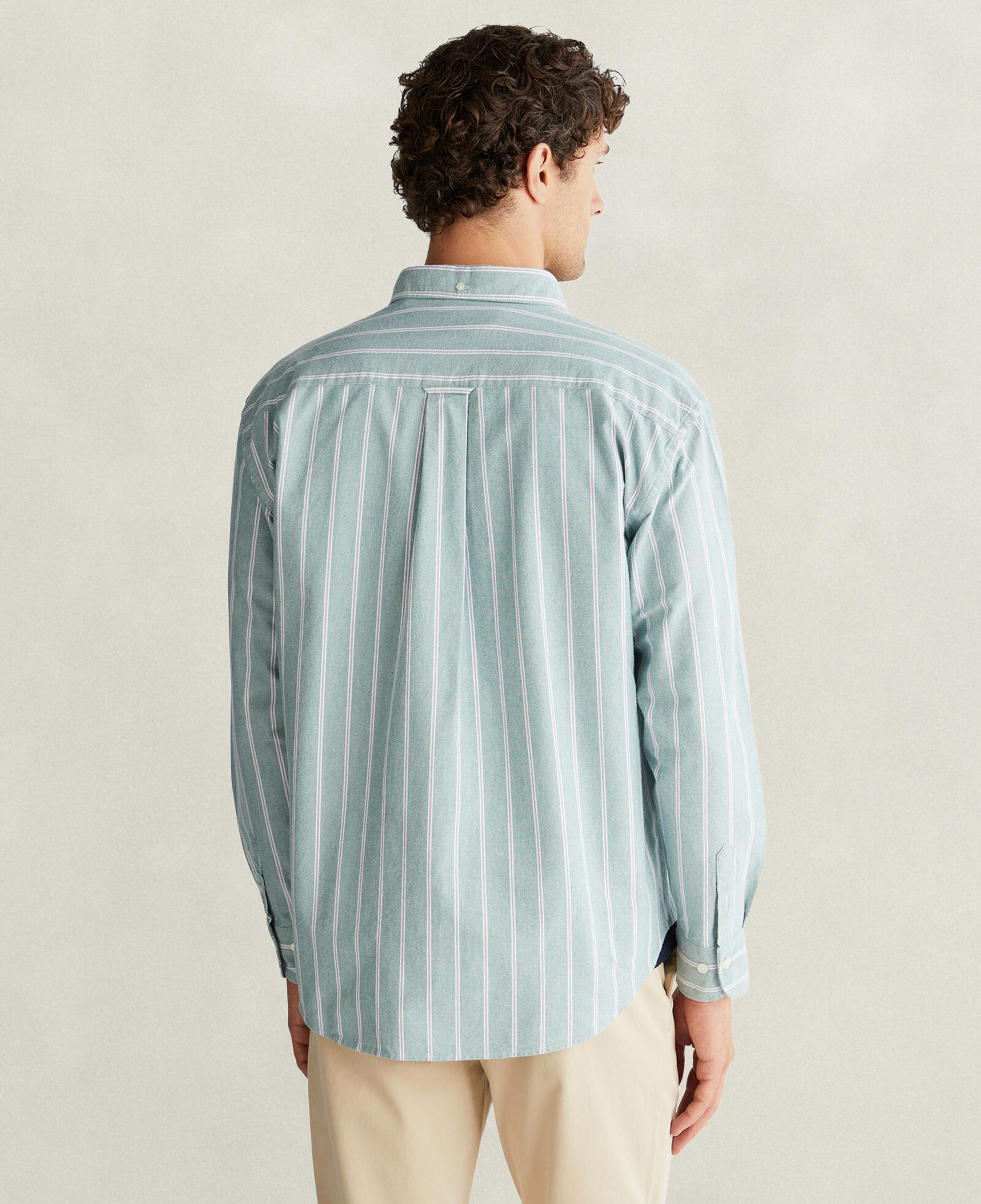 GANT Erkek Yeşil Relaxed Fit %100 Pamuk Gömlek