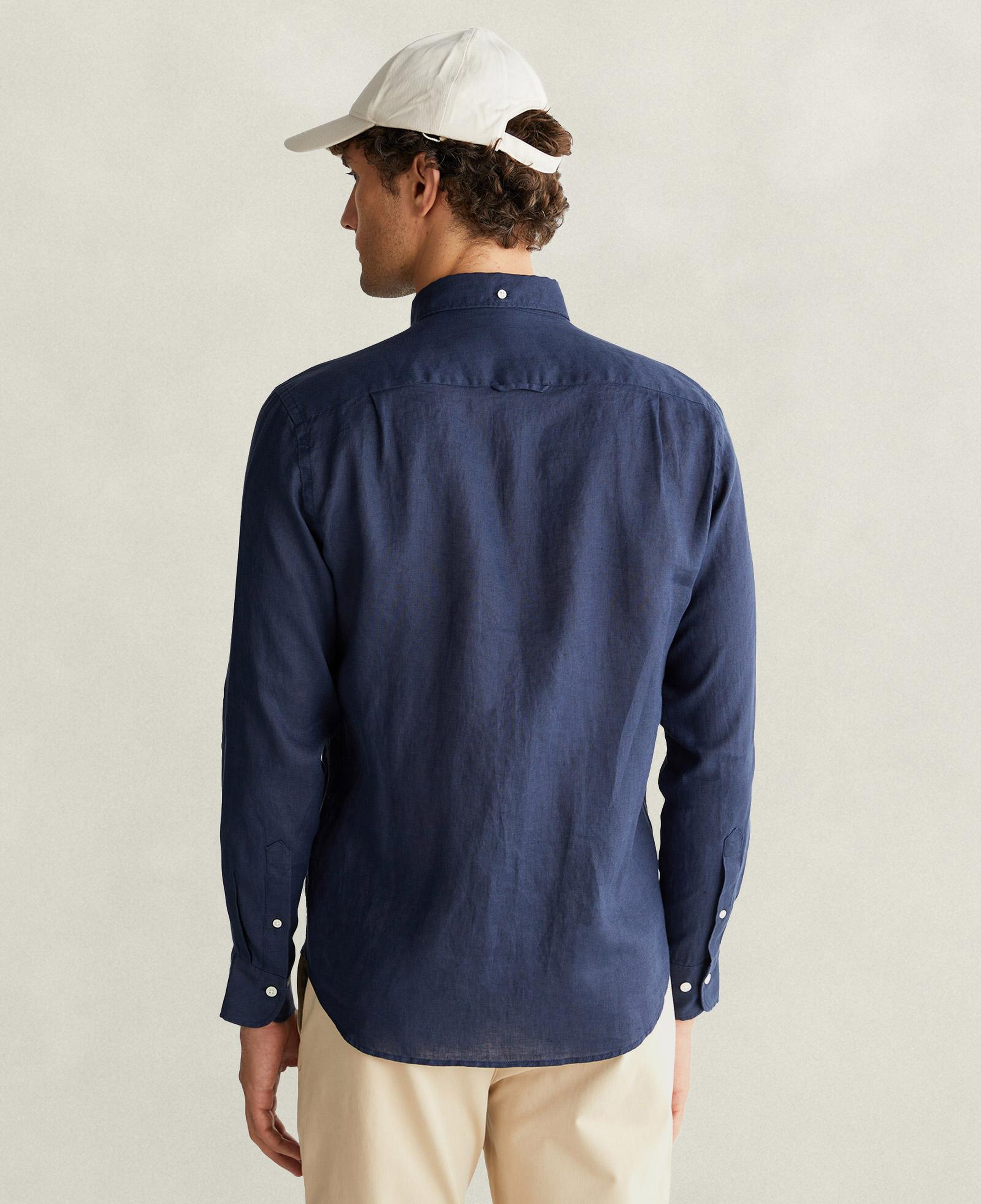 GANT Erkek Lacivert Regular Fit Gömlek
